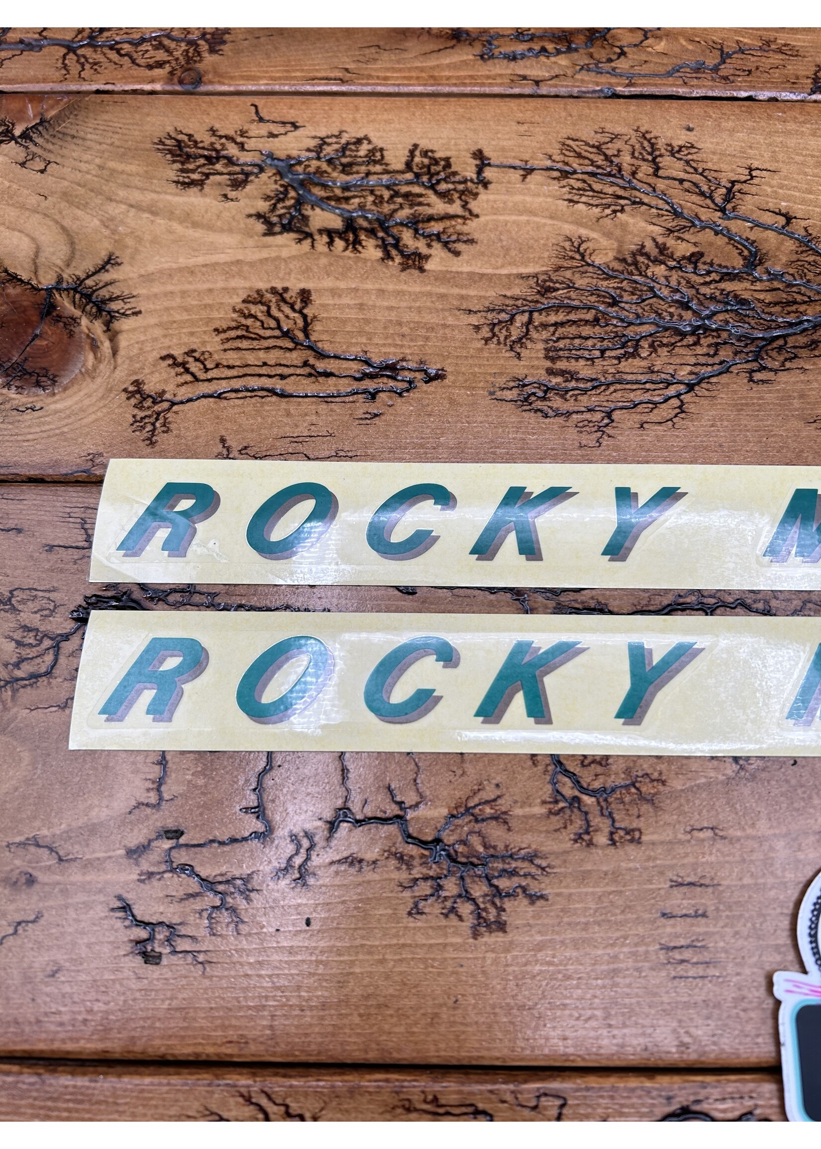Rocky Mountain Rocky Mountain Green/Gray Downtube Decals
