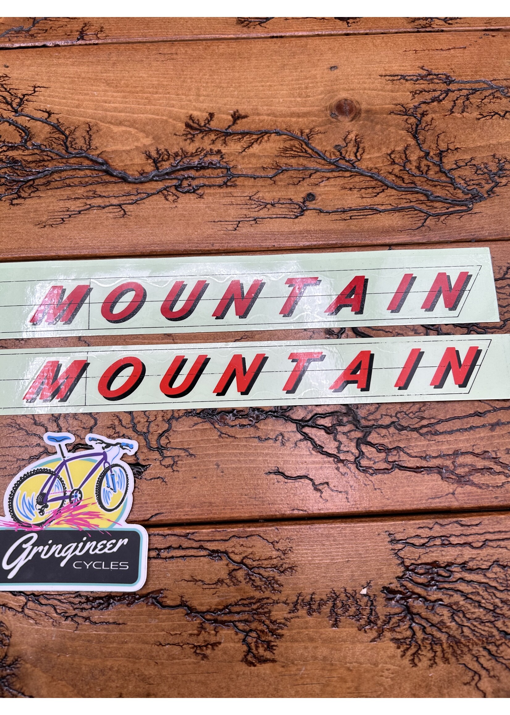 Rocky Mountain Rocky Mountain Red and Black Downtube Decals