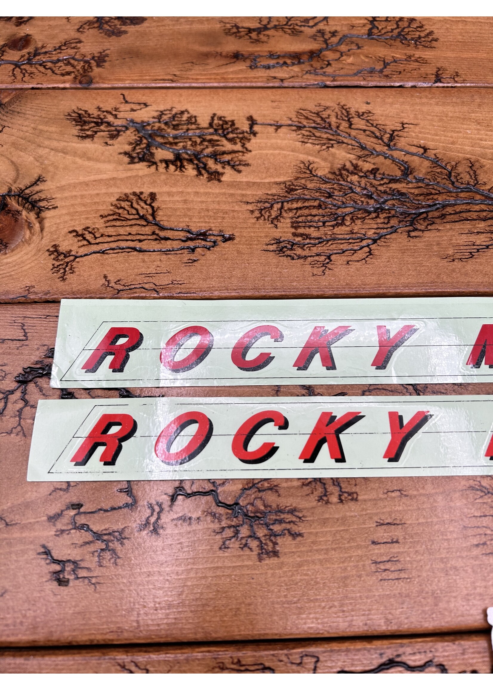 Rocky Mountain Rocky Mountain Red and Black Downtube Decals