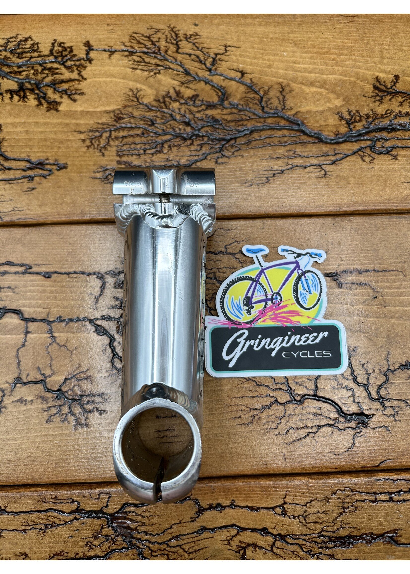 Kore Kore 120mm 1 1/8 25.4mm Silver Black Logo Stem