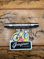 SHIMANO Shimano 68x116 Square Taper Bottom Bracket Spindle