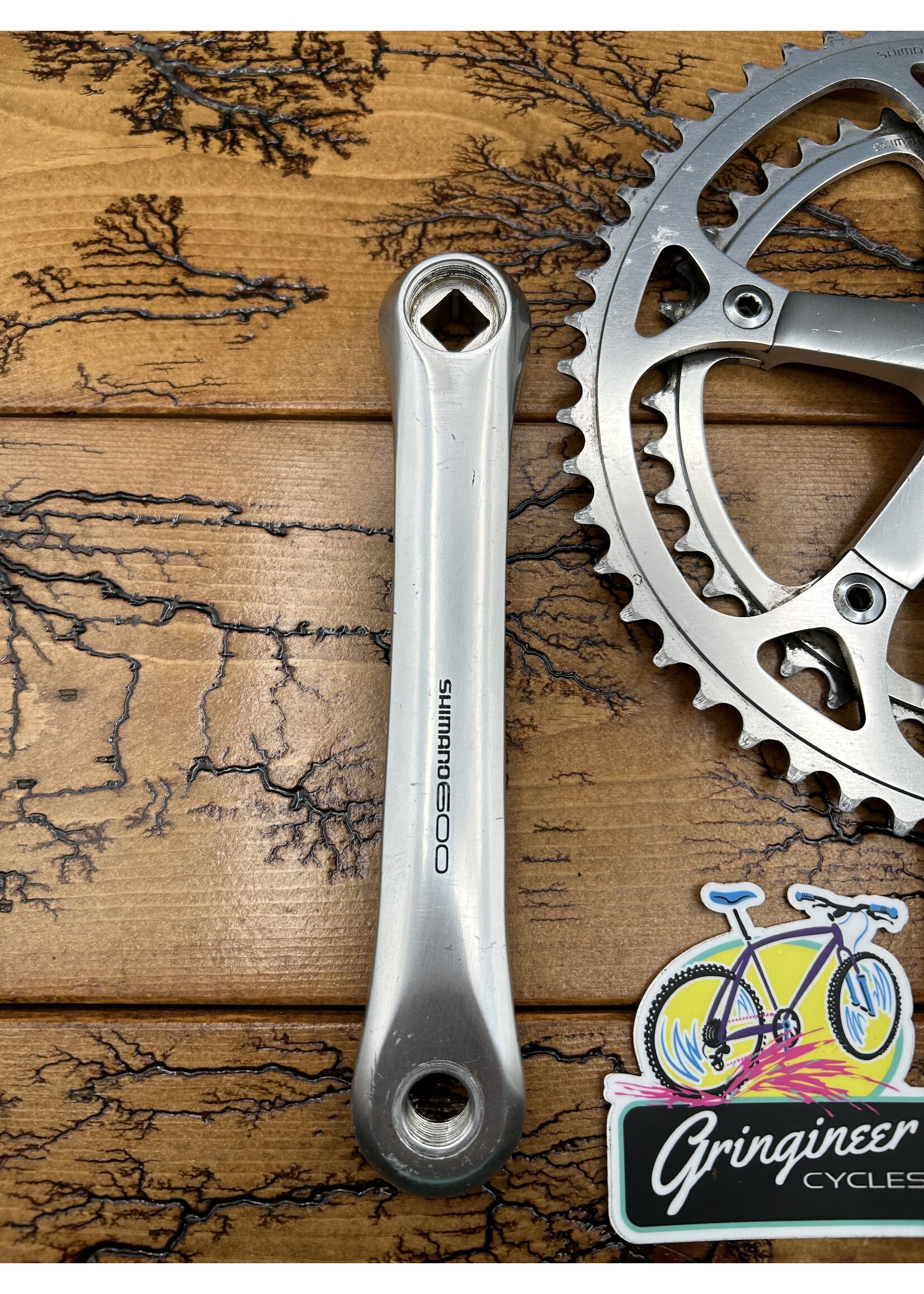 SHIMANO Shimano 600 Tri Color FC-6400 53/42 170mm Crankset