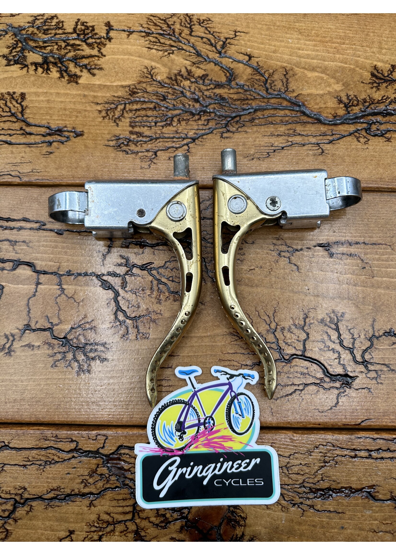 Galli Galli Gold / Silver Brake Levers