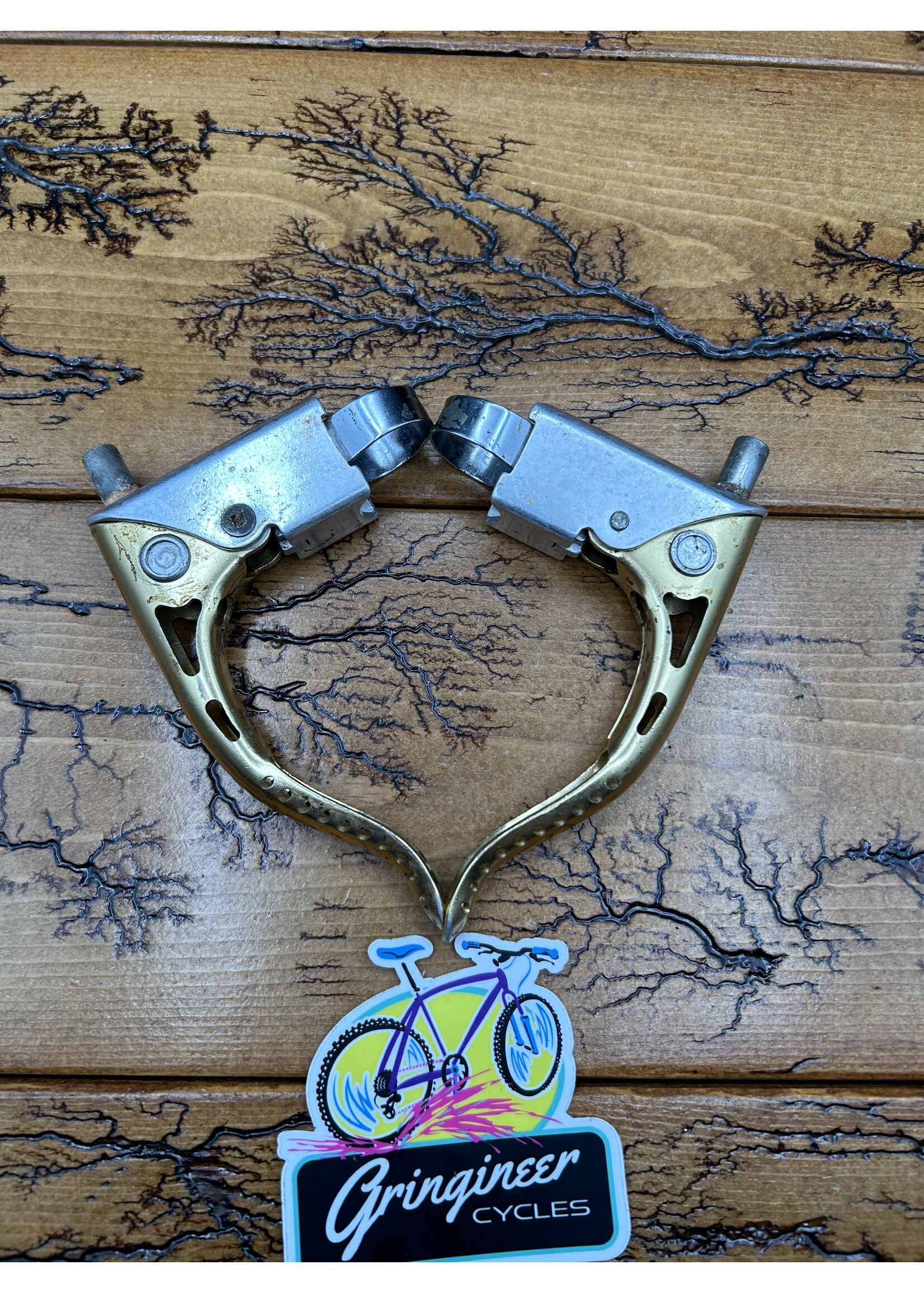 Galli Galli Gold / Silver Brake Levers