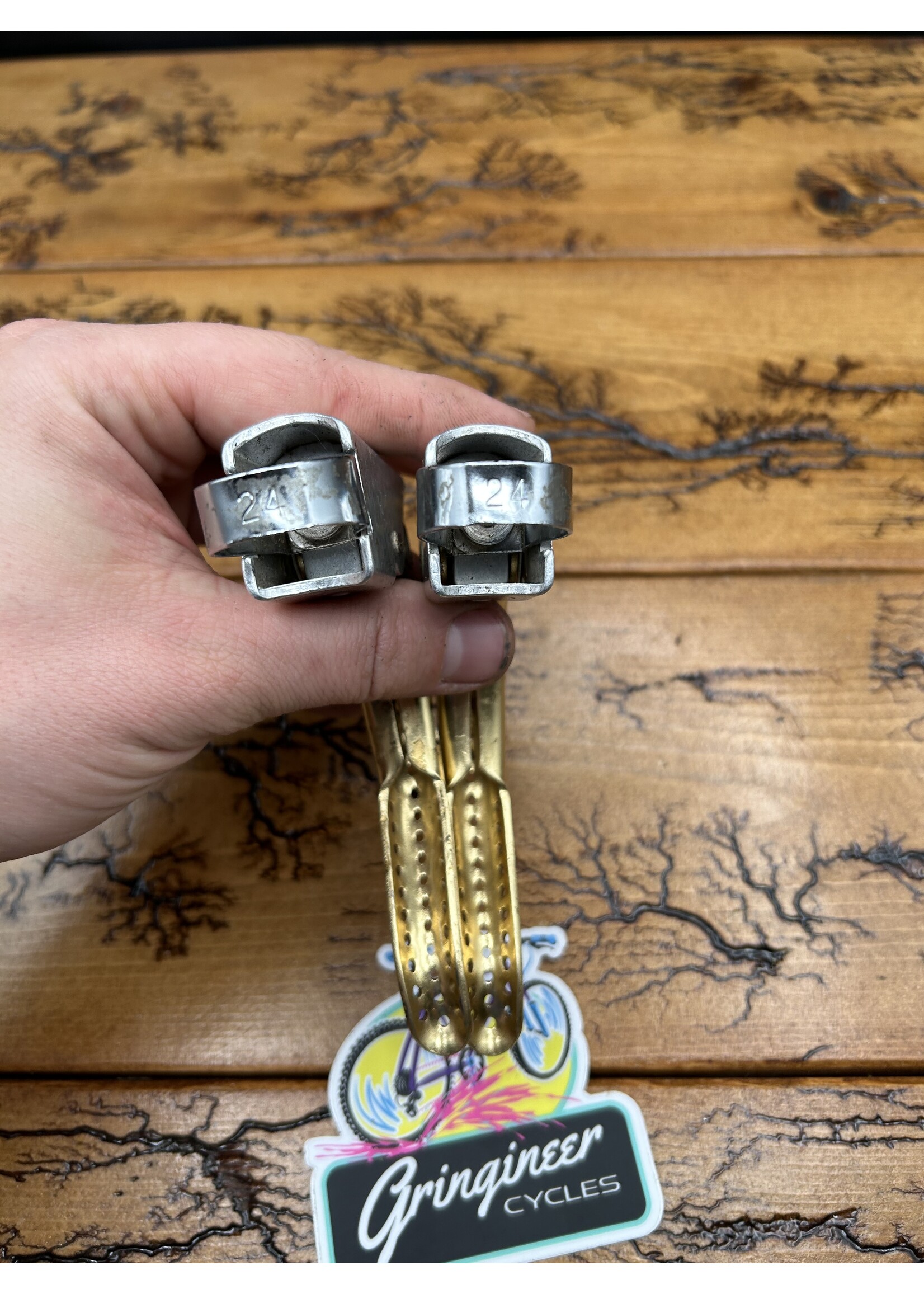 Galli Galli Gold / Silver Brake Levers