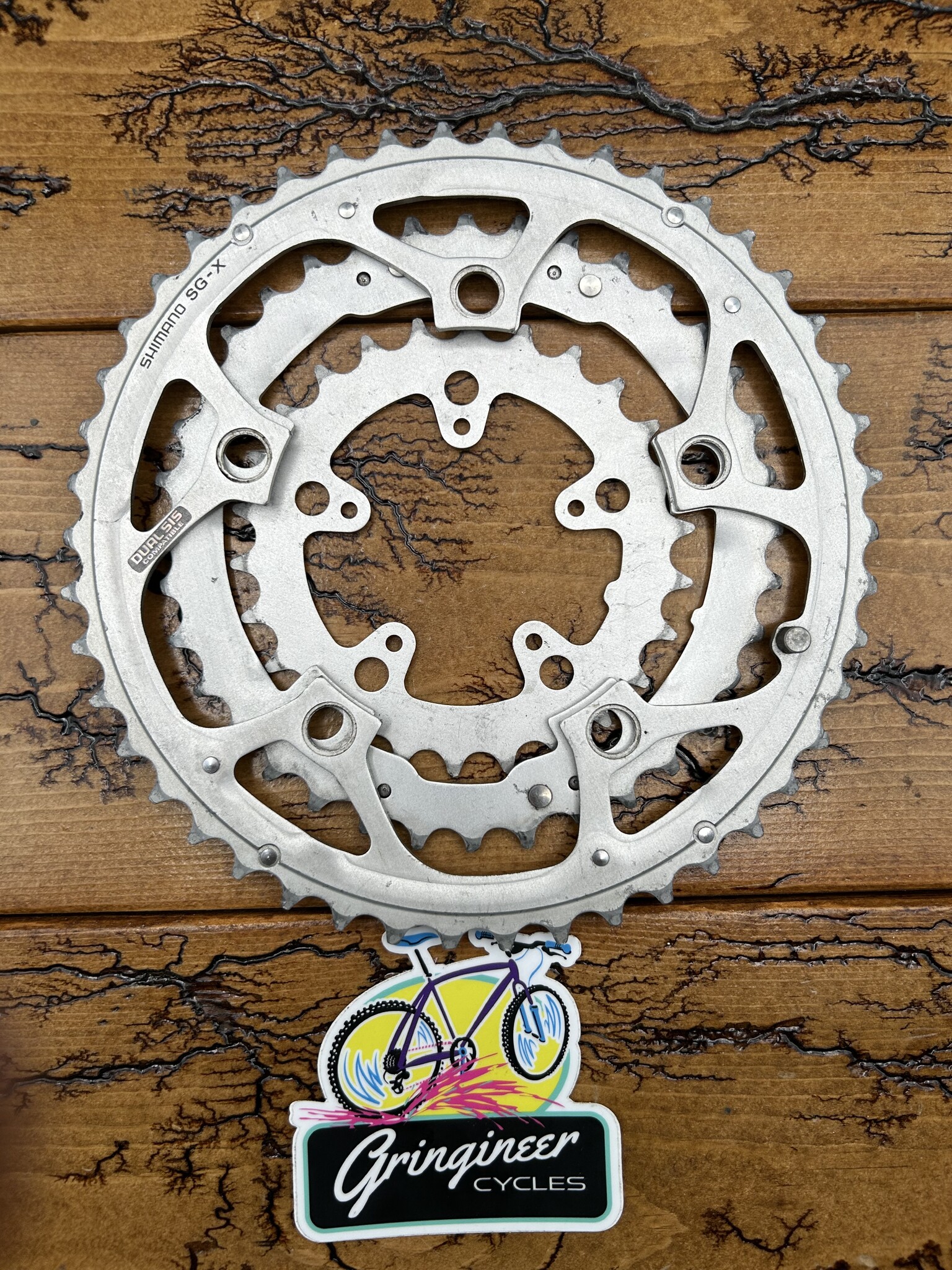 Shimano SG-X 46/36/26 7/8 Speed Chainring Set - Gringineer