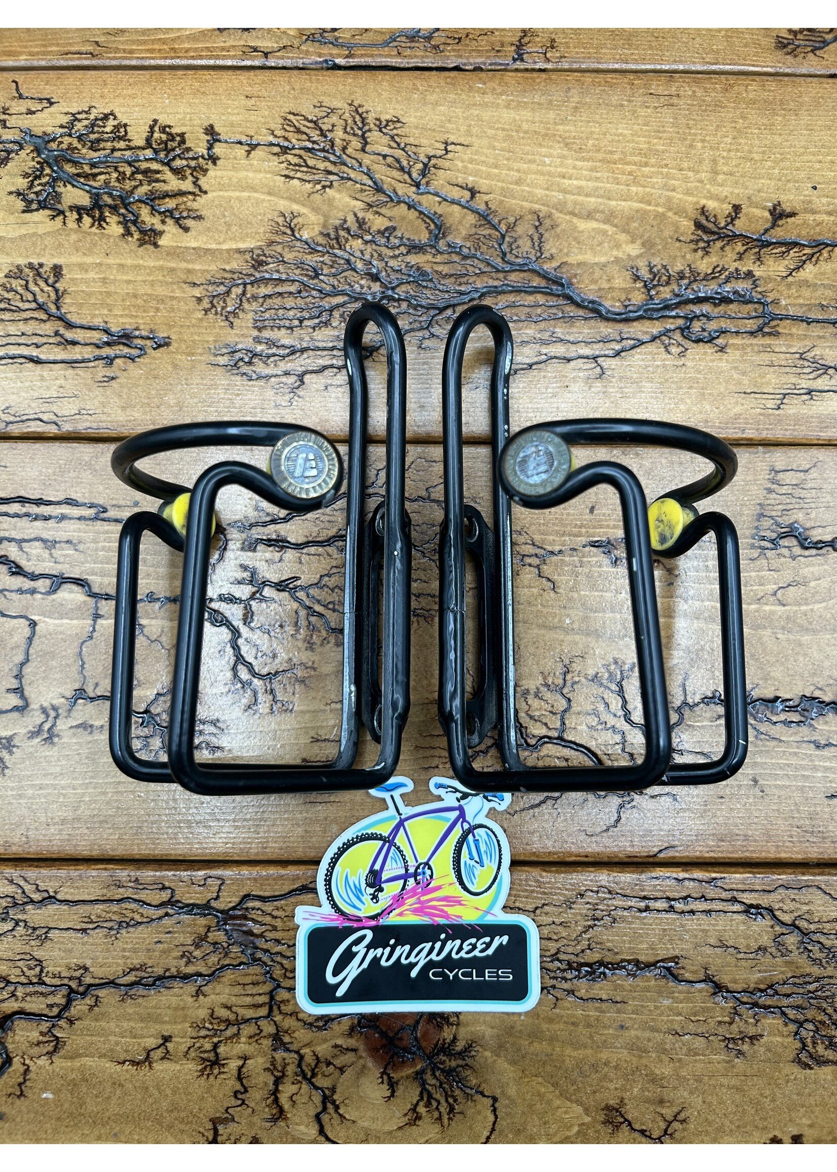 Elite Ciussi Elite Ciussi Black Alloy Water Bottle Cages Pair Of 2