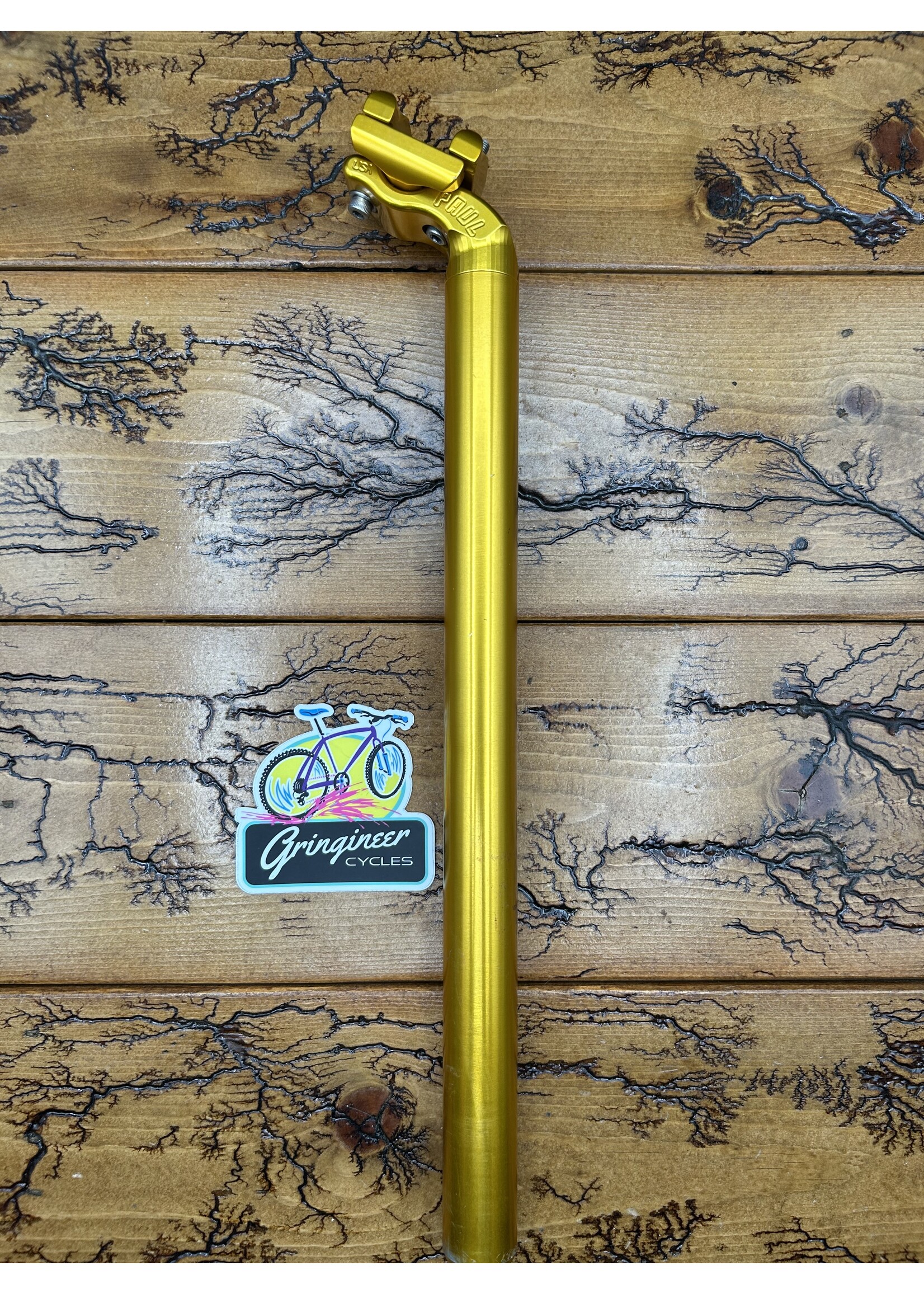 Paul Components Paul Components Tall and Handsome 27.2mm Gold Seatpost