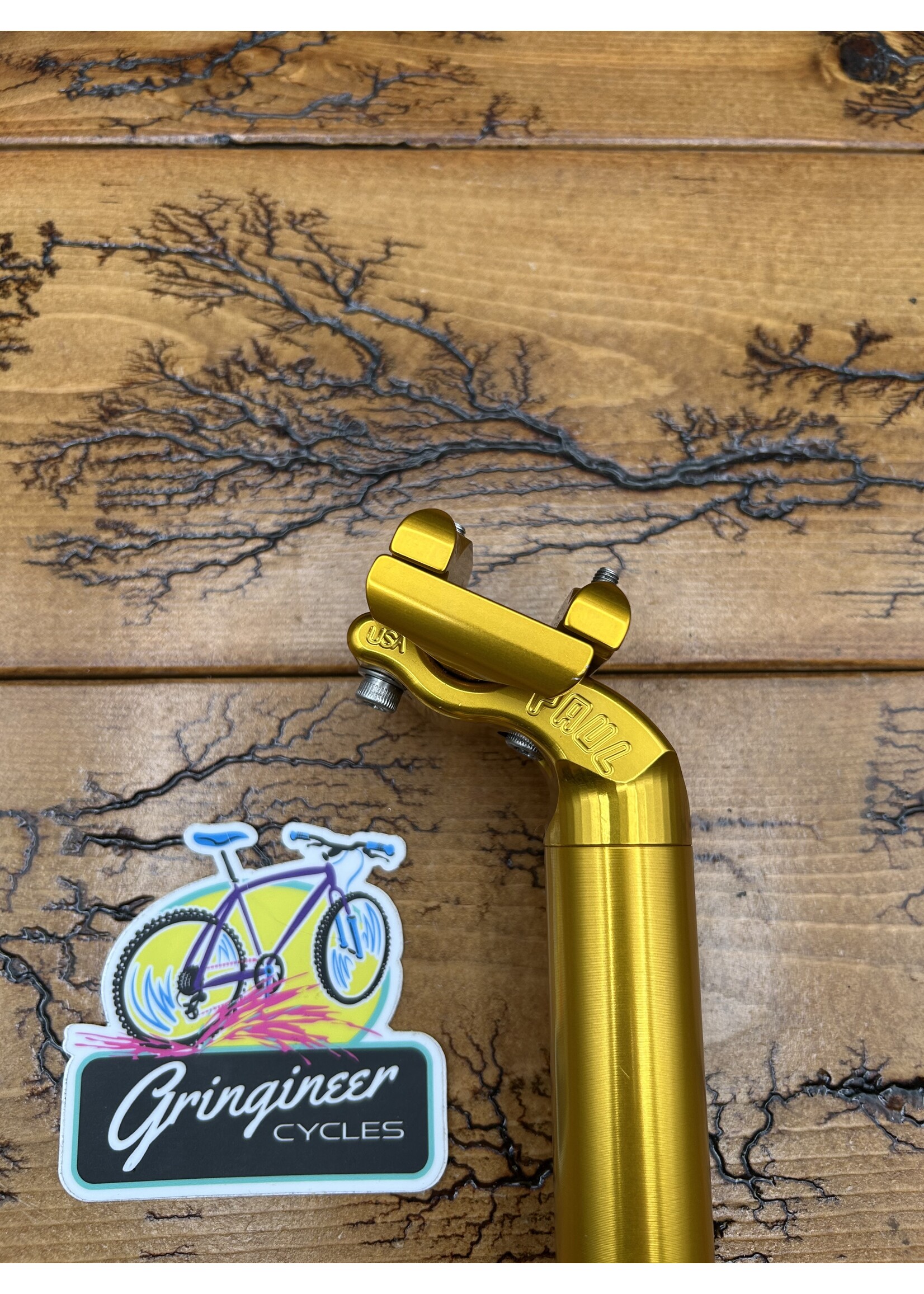 Paul Components Paul Components Tall and Handsome 27.2mm Gold Seatpost