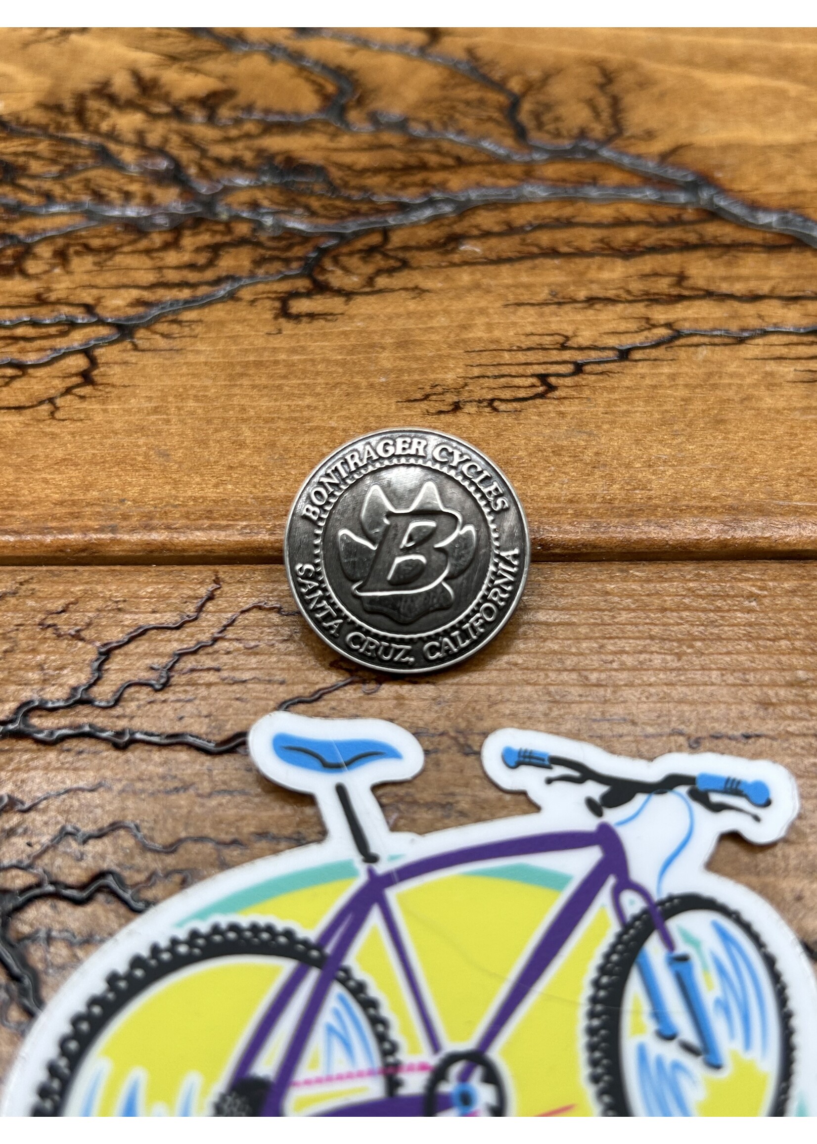Bontrager Bontrager Cycles Santa Cruz California Lapel Pin