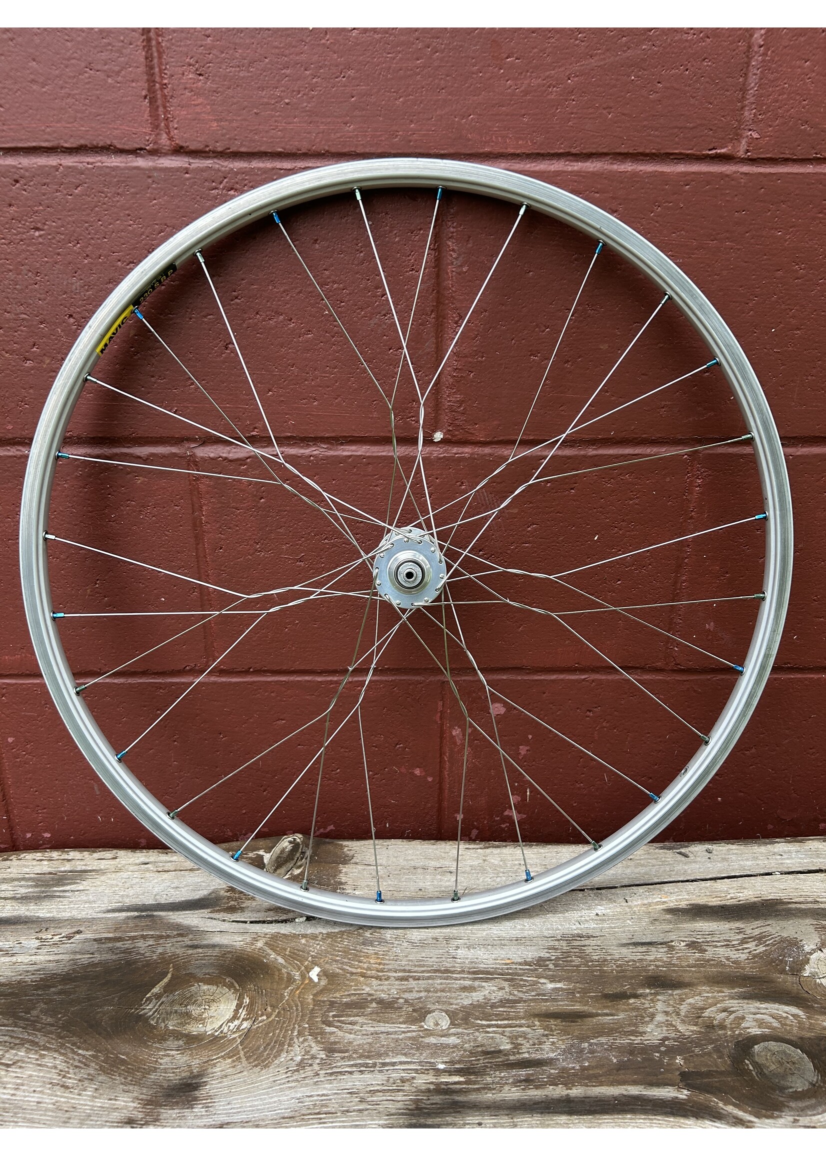 Nuke Proof Nuke Proof Mavic 230 SBP Snowflake Laced 26" QR Rim Brake Front Wheel