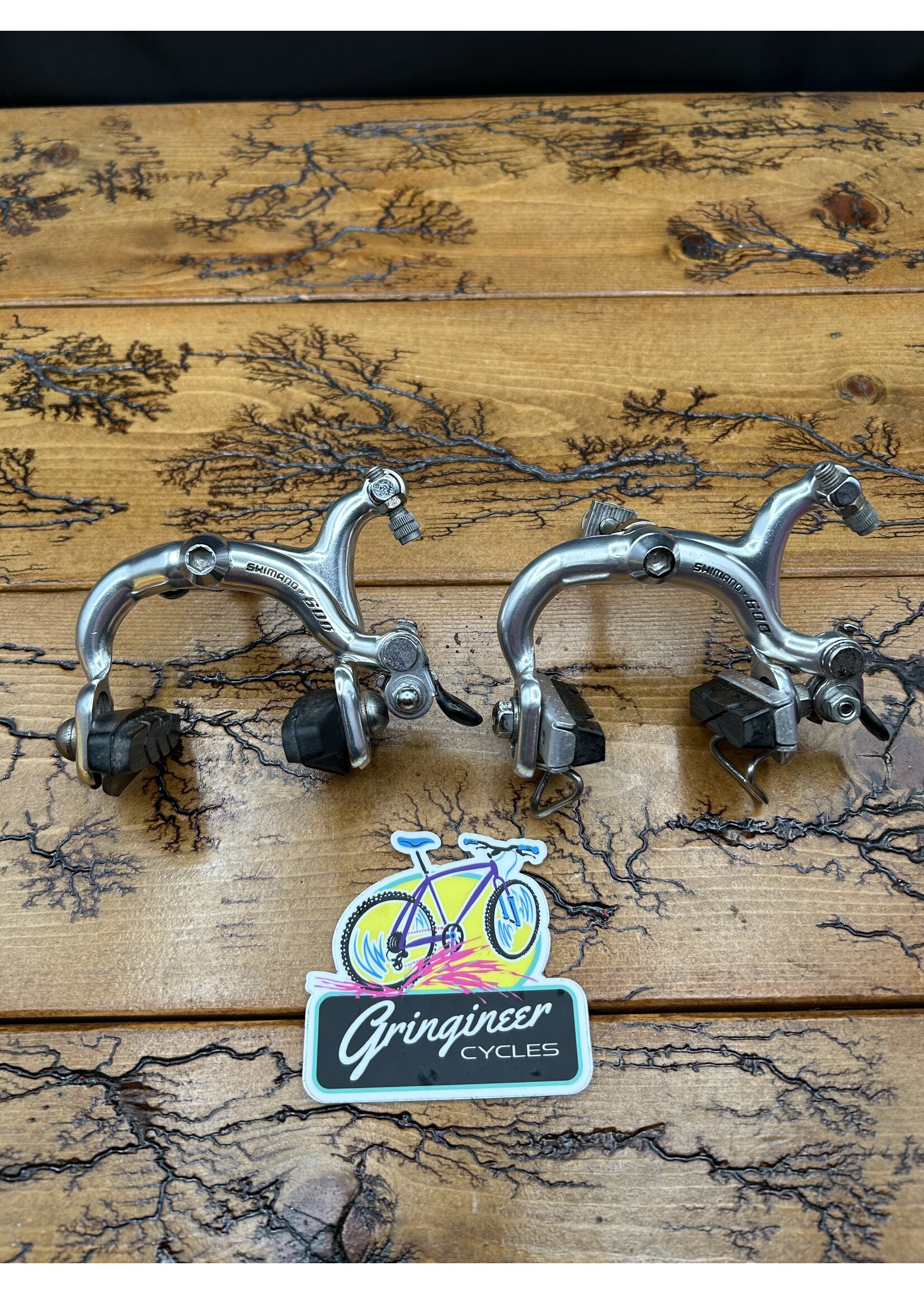 SHIMANO Shimano 600 EX Arabesque BR-6210 Short Reach Brake Caliper Set