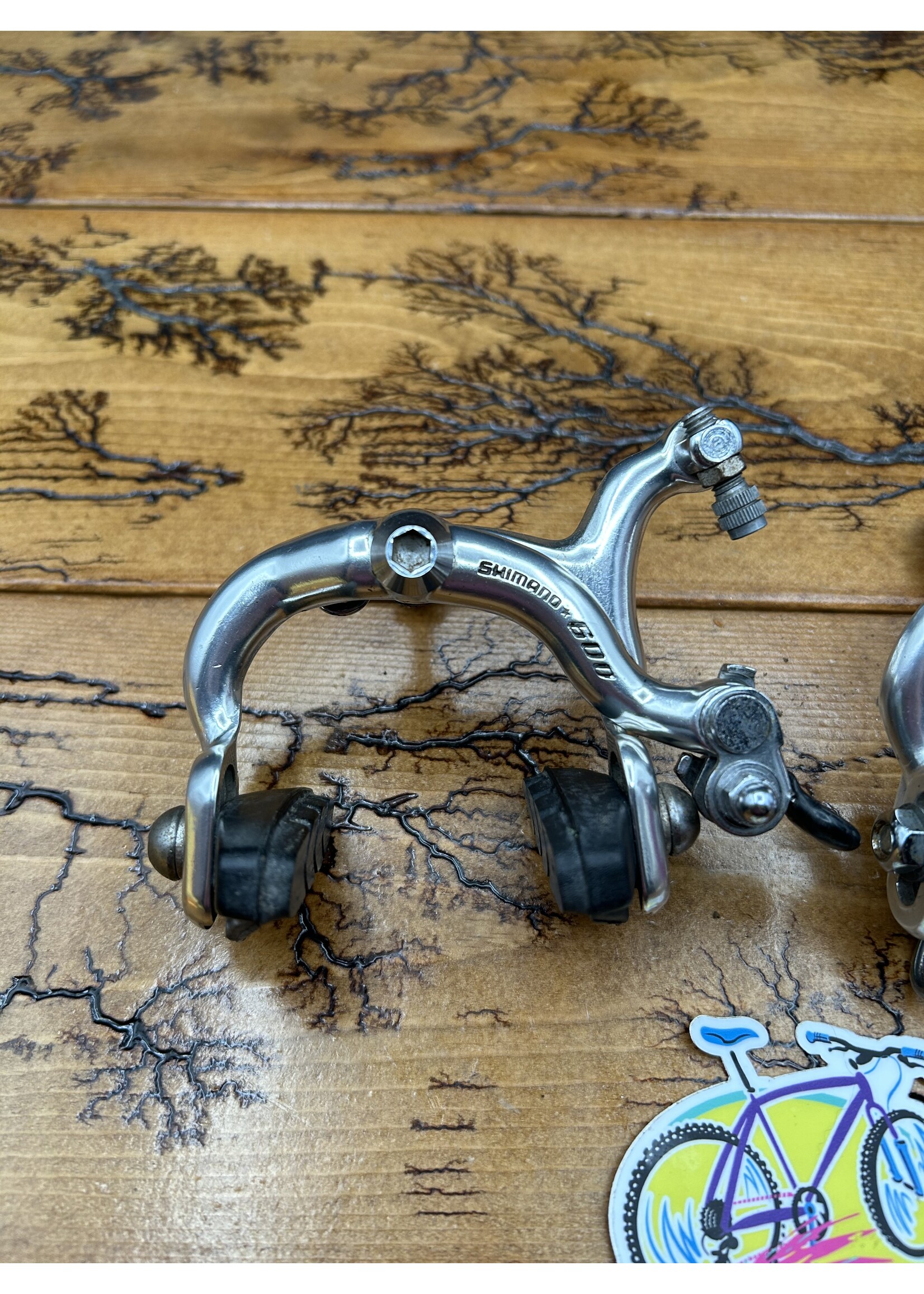 SHIMANO Shimano 600 EX Arabesque BR-6210 Short Reach Brake Caliper Set