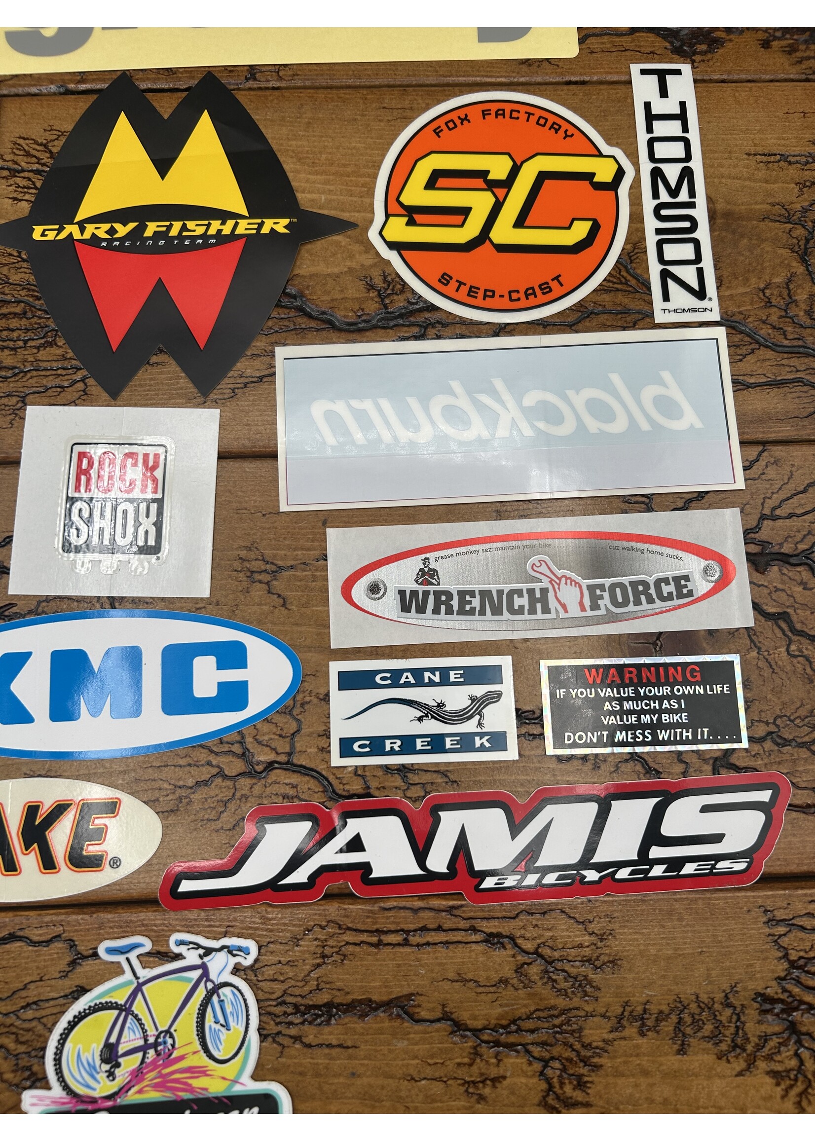 Bike Sticker Lot 3