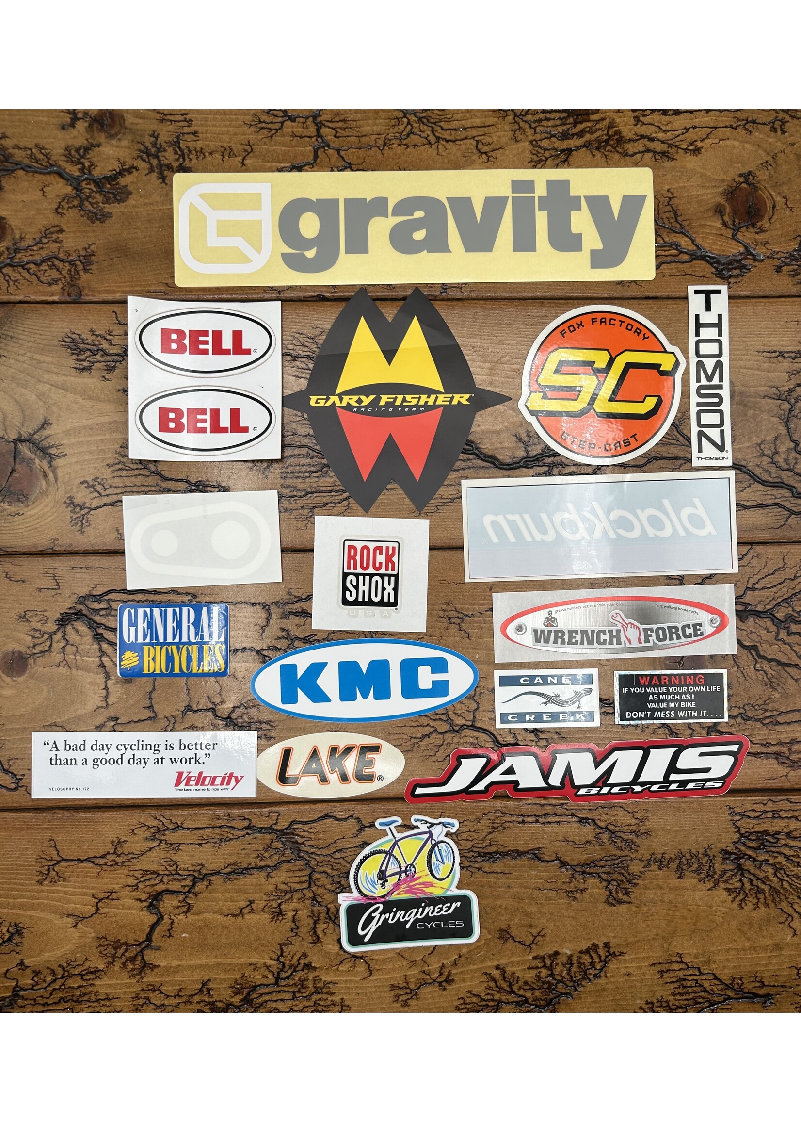 Bike Sticker Lot 3