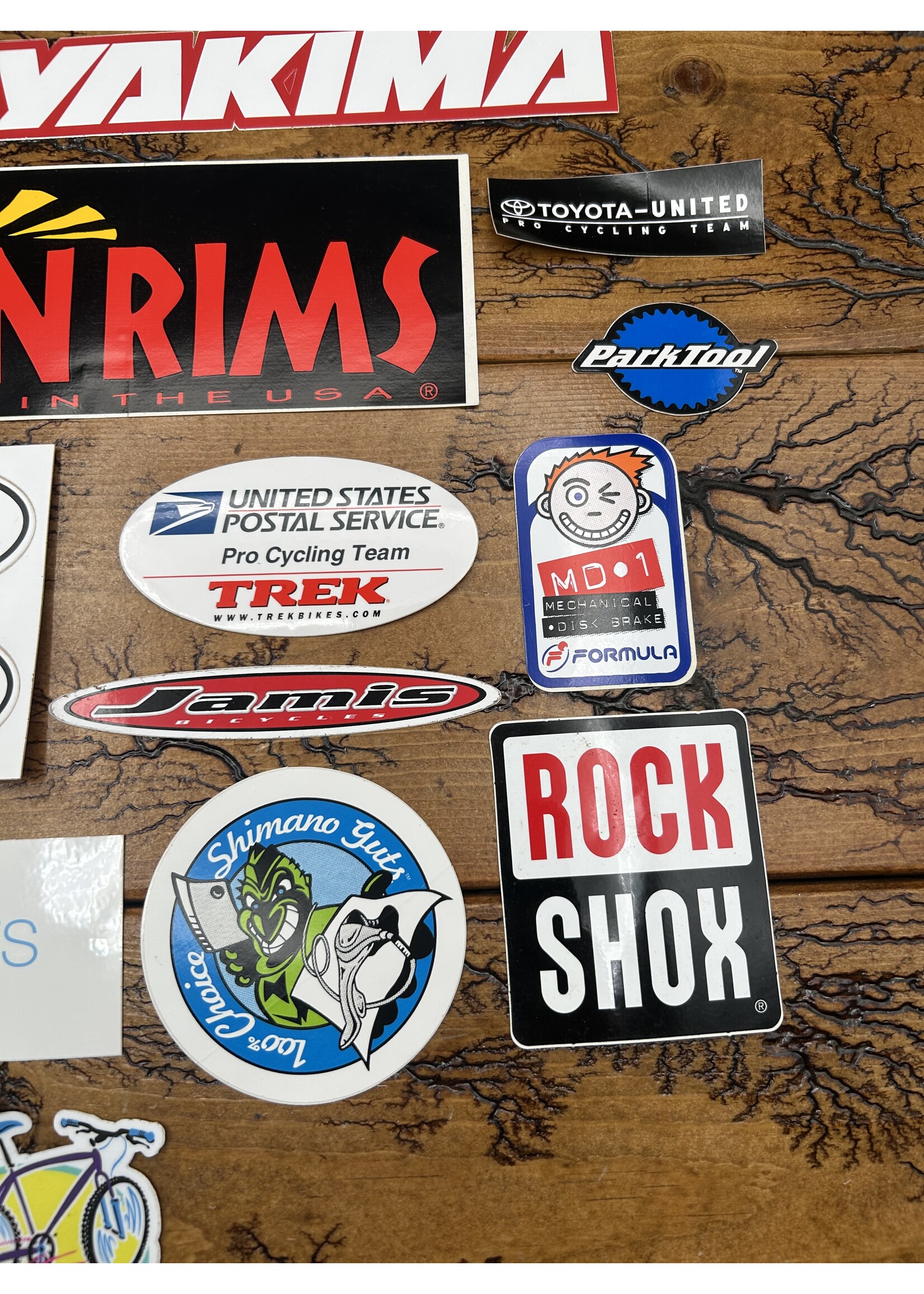 Bike Sticker Lot 6