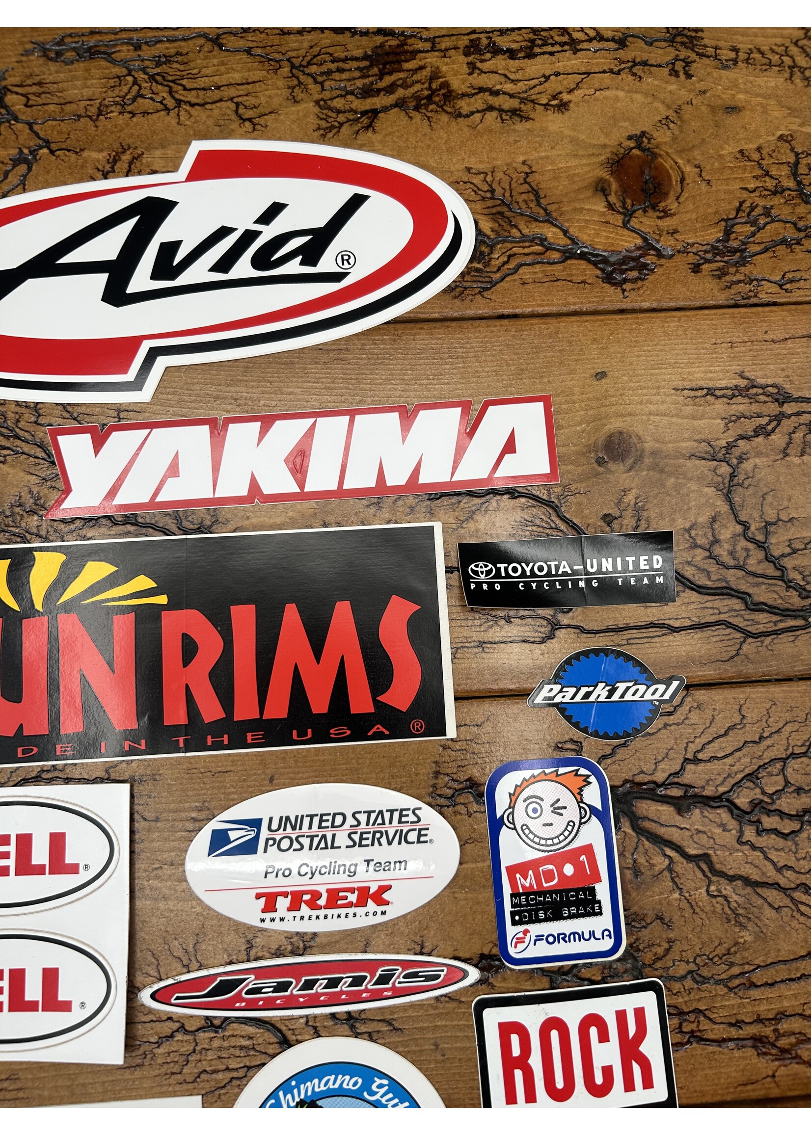 Bike Sticker Lot 6