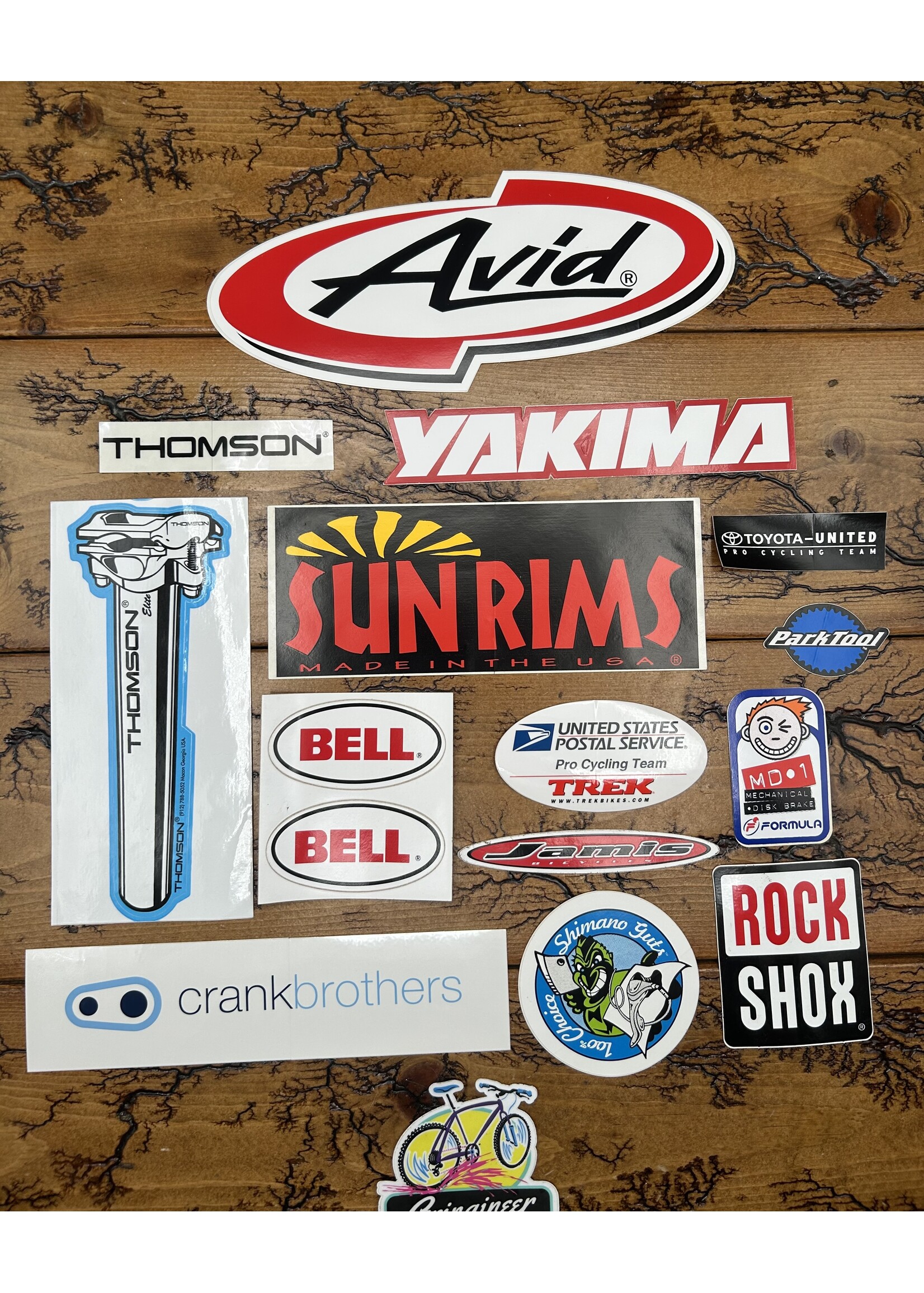 Bike Sticker Lot 6
