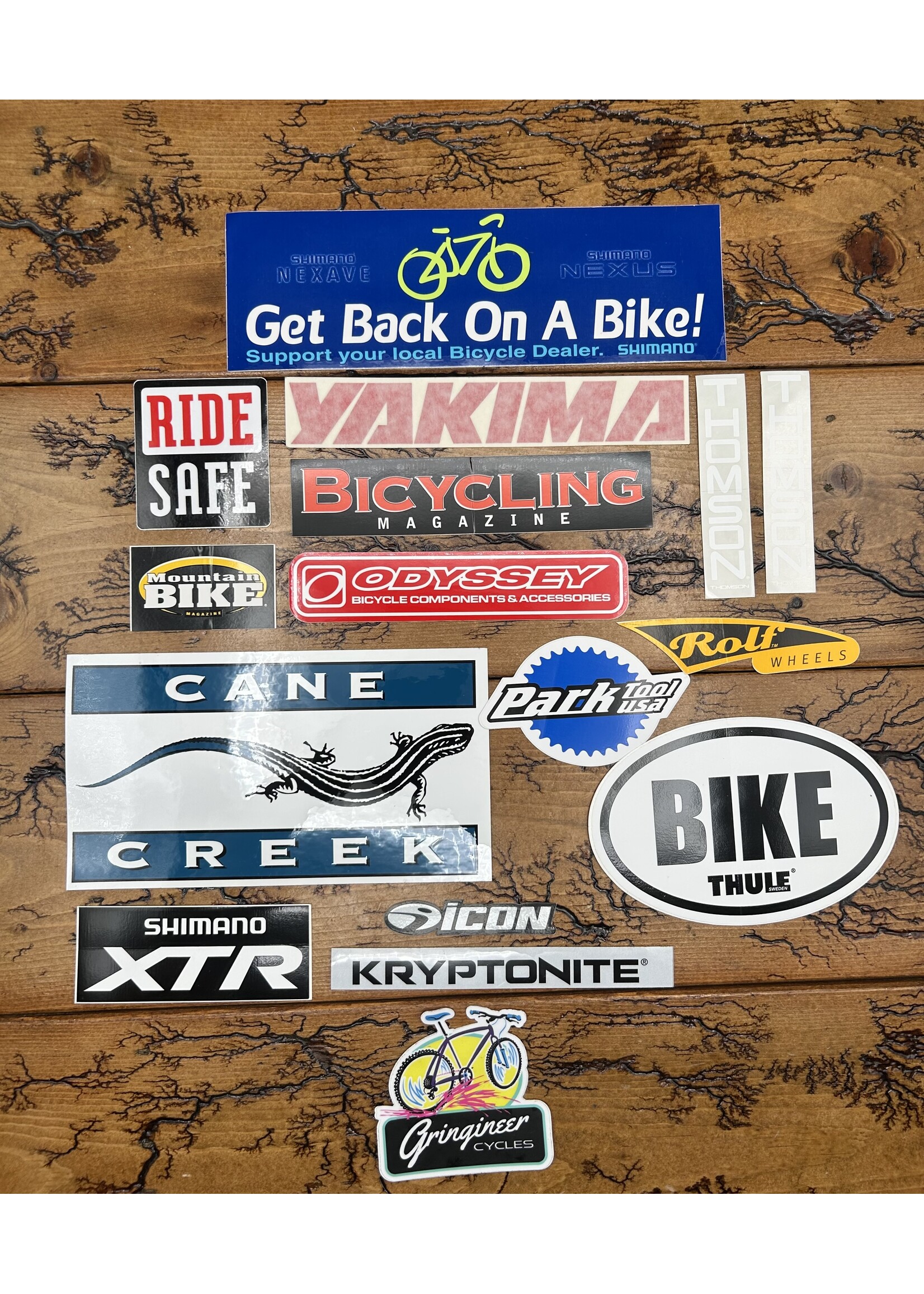 Bike Sticker Lot 4