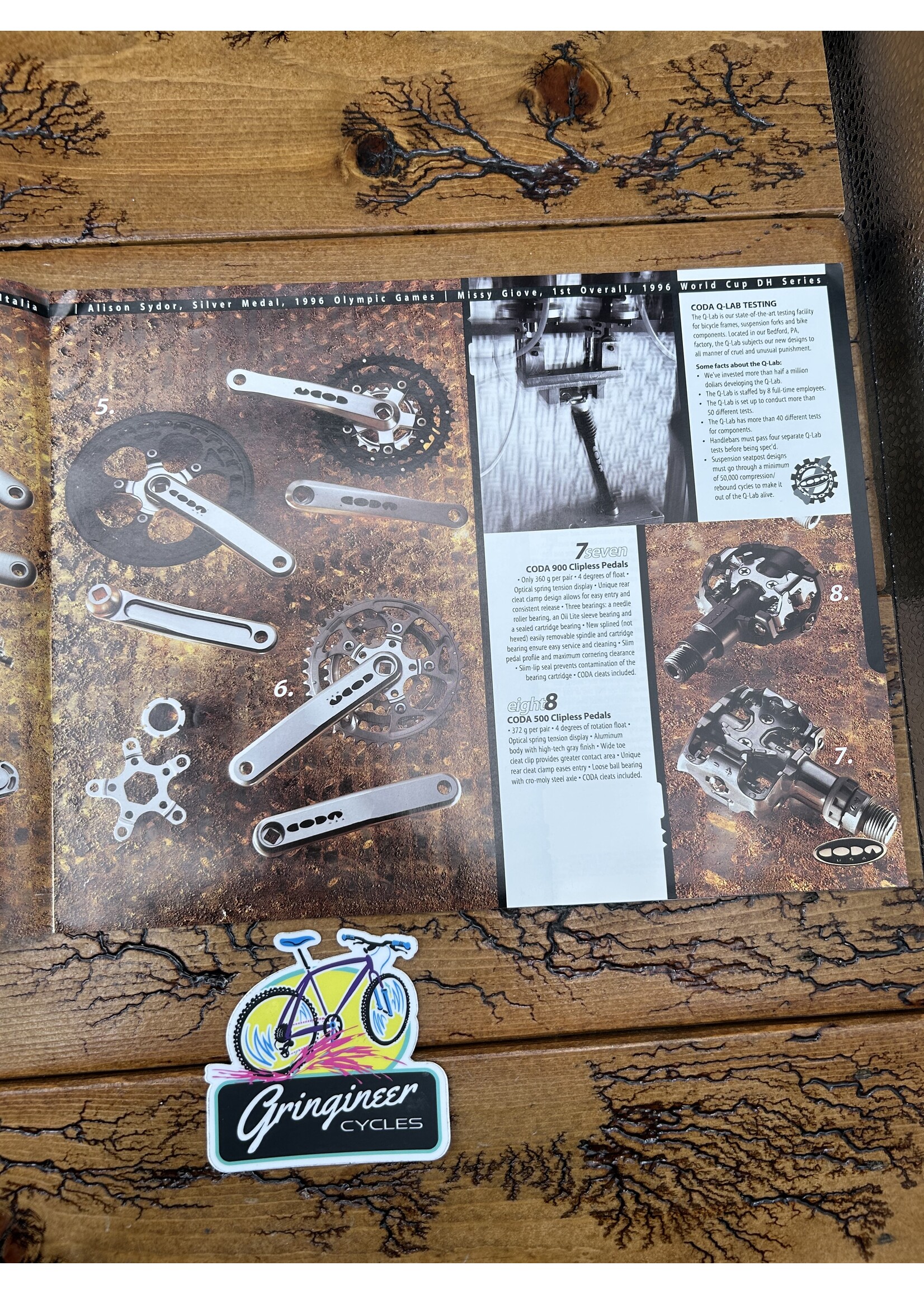 Coda 1998 Coda Components and Headshok Catalog