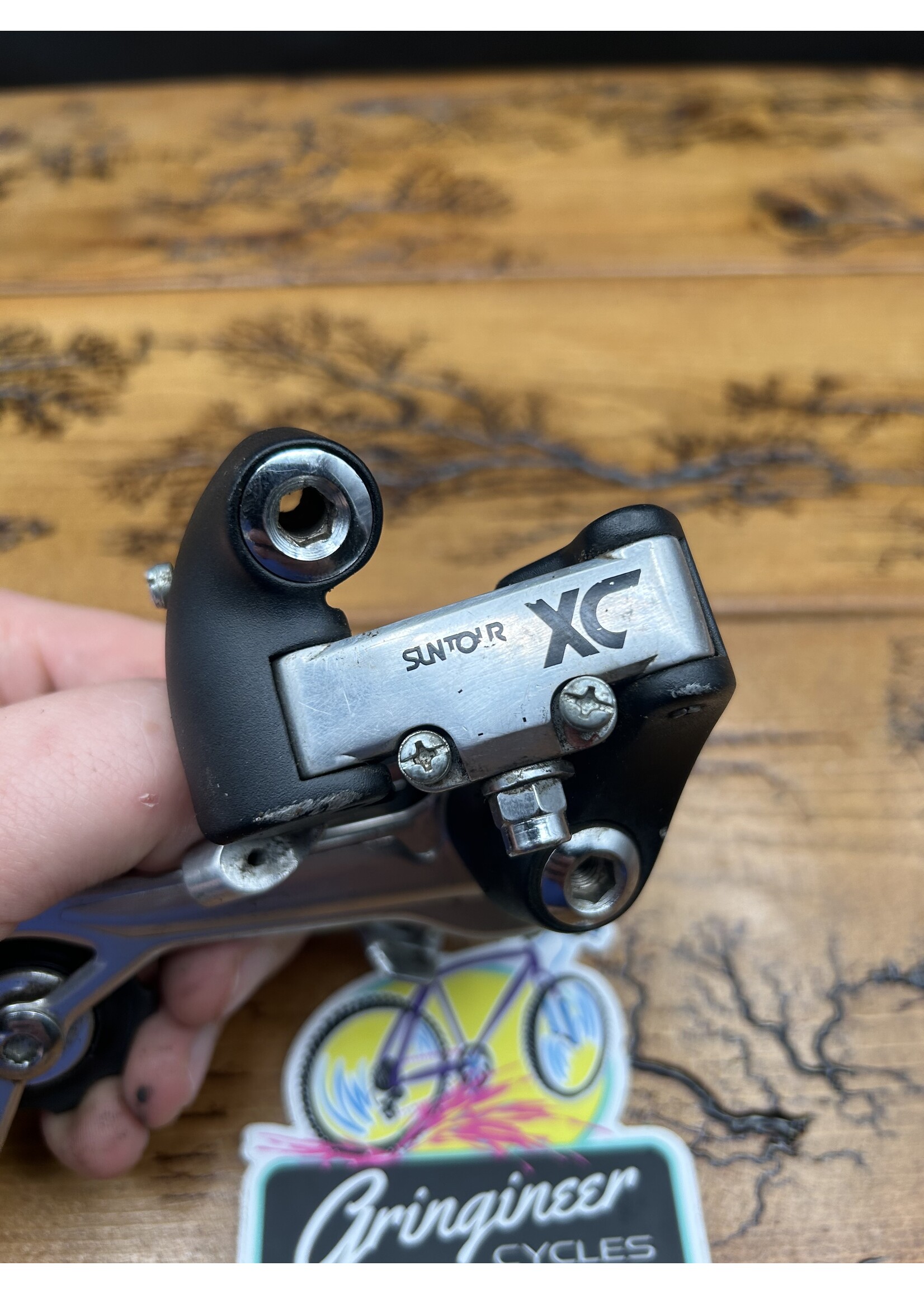 Suntour Suntour XC 6300 Black And Silver Rear Derailleur