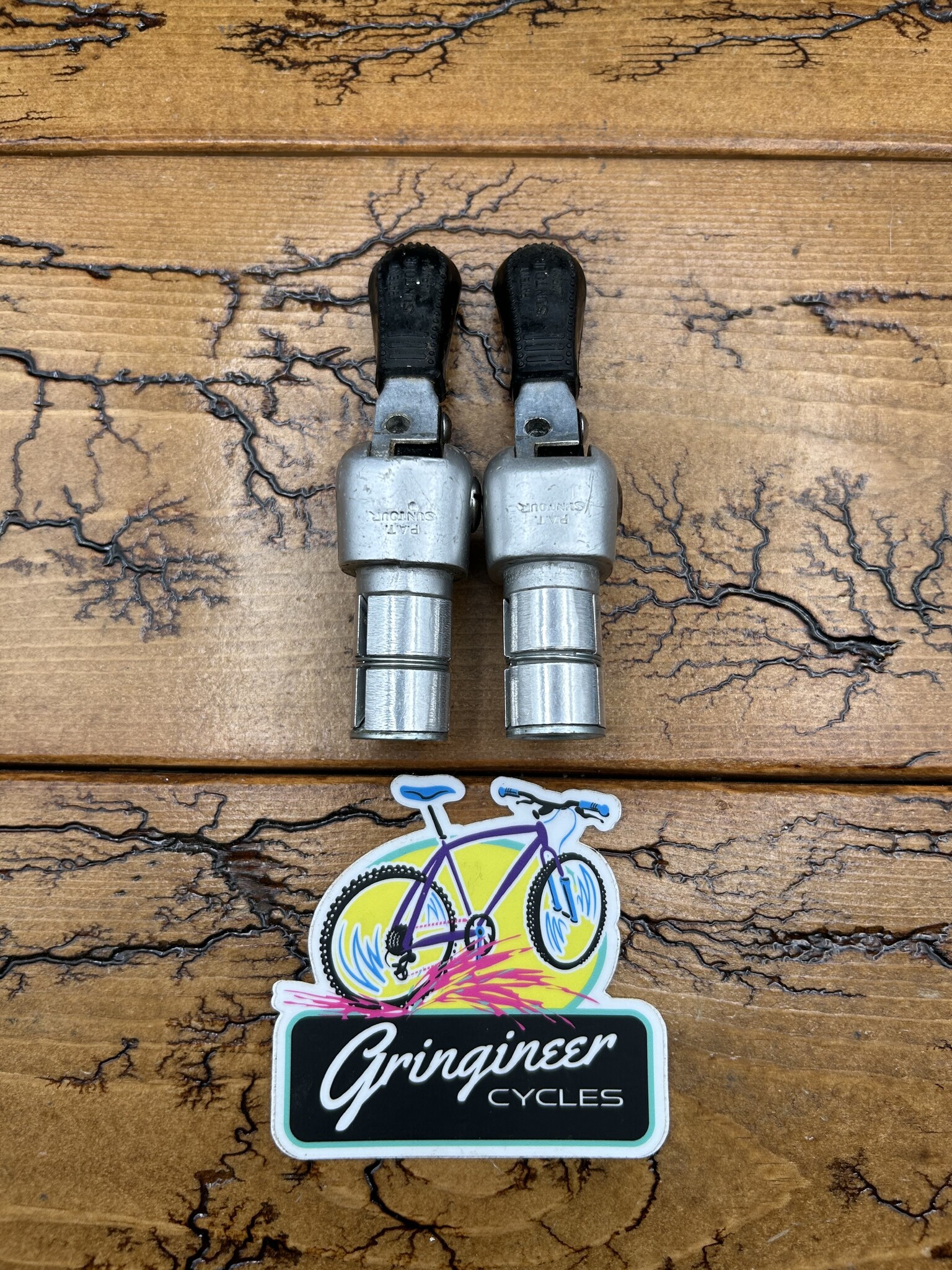Leviers De Vitesse Suntour BarCon 7 Vitesses Indexés - Pour Vélo De Route/gravel