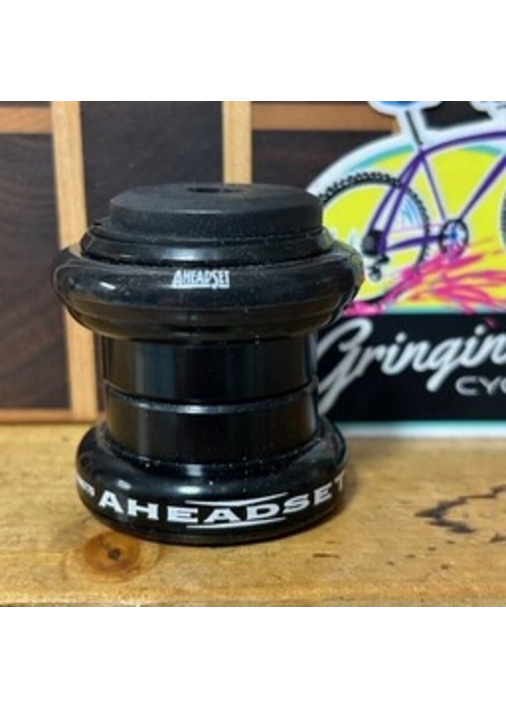 Aheadset AHeadset Kontak 94 SA Black 1 1/4 Inch Threadless Headset NOS