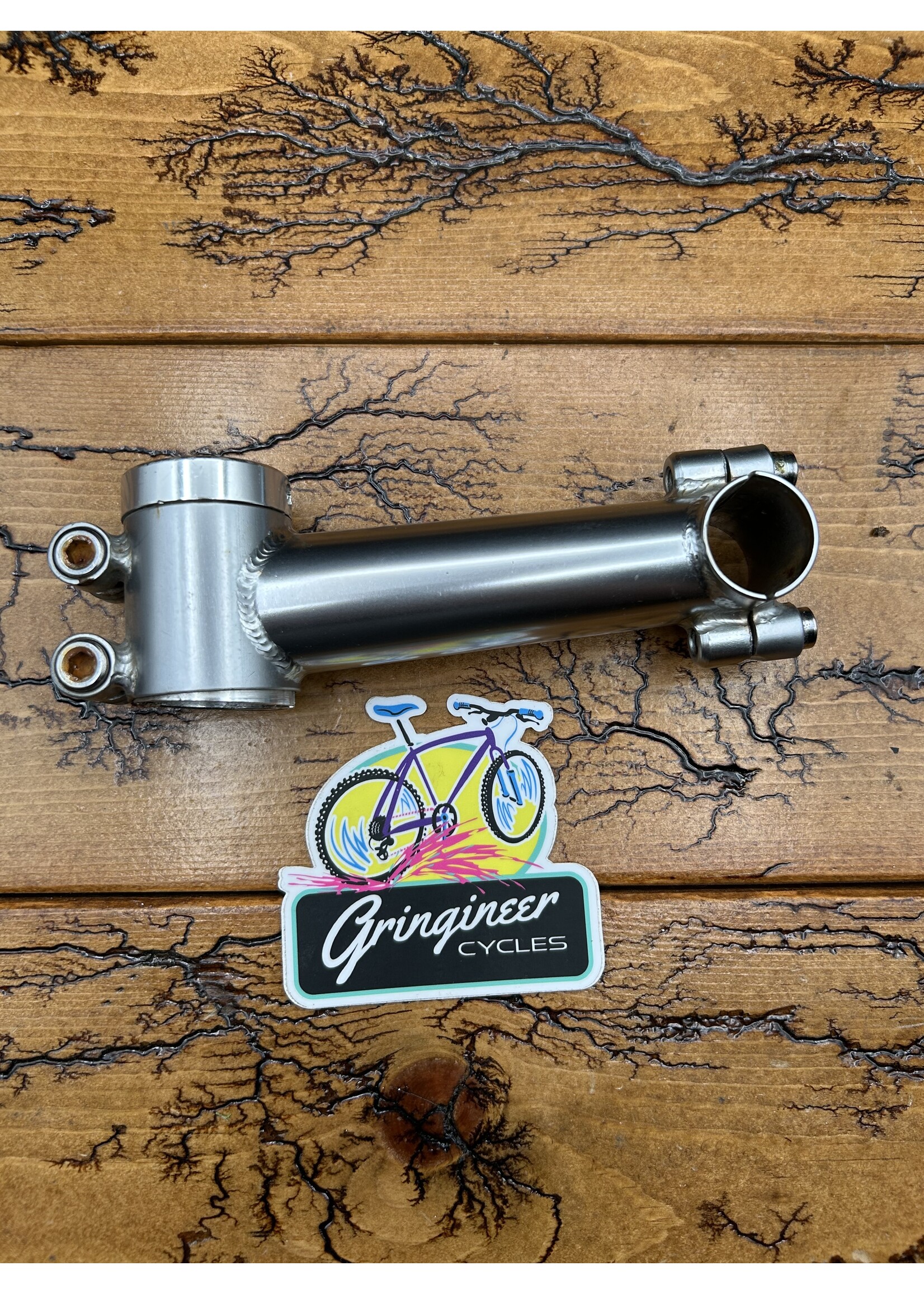 Adjustable Angle Steel 120mm 1 1/8 25.4mm Threadless Stem