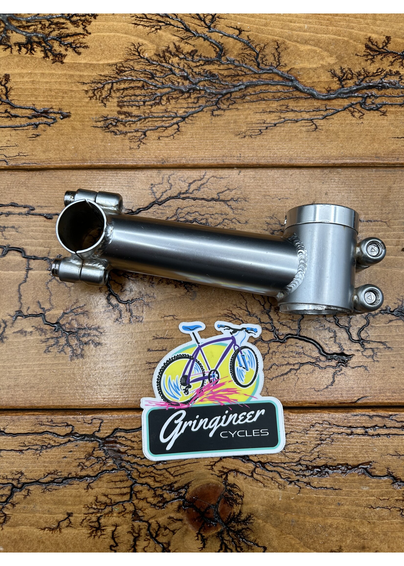 Adjustable Angle Steel 120mm 1 1/8 25.4mm Threadless Stem