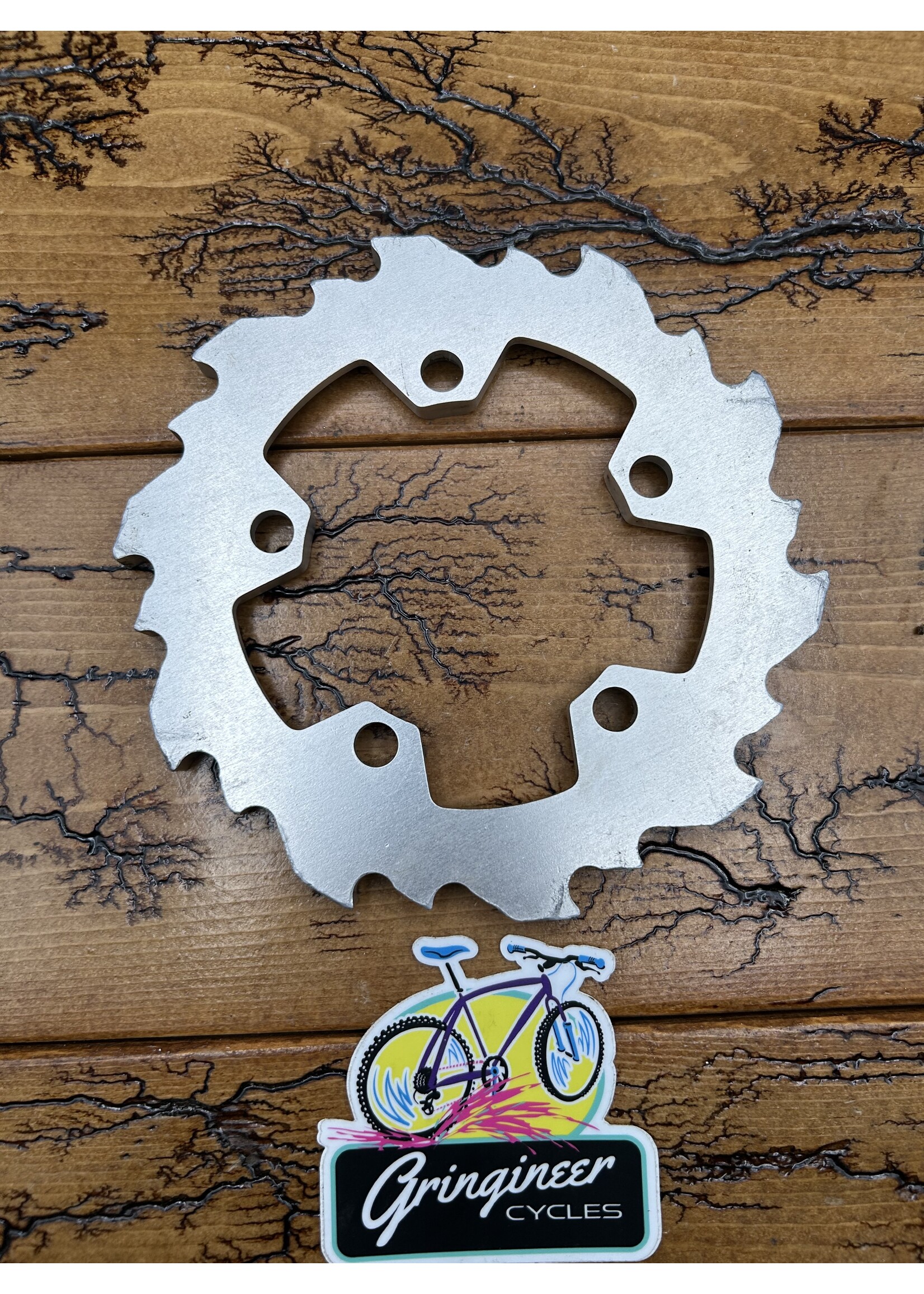 Silver 94 BCD Saw Blade Style Bash Guard