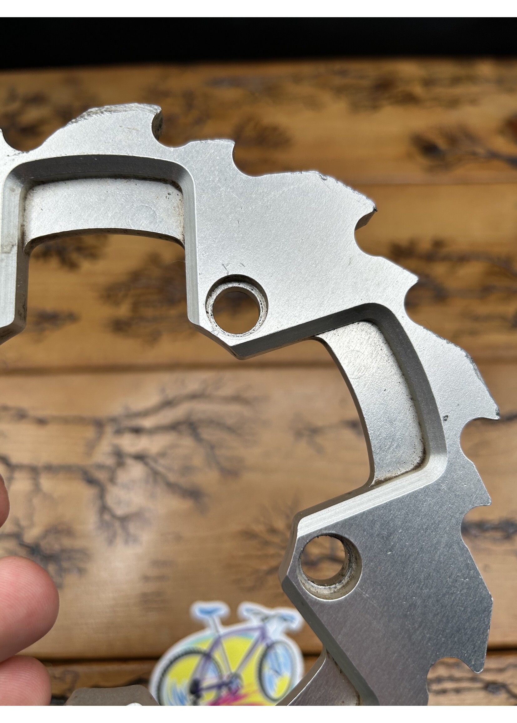 Silver 94 BCD Saw Blade Style Bash Guard