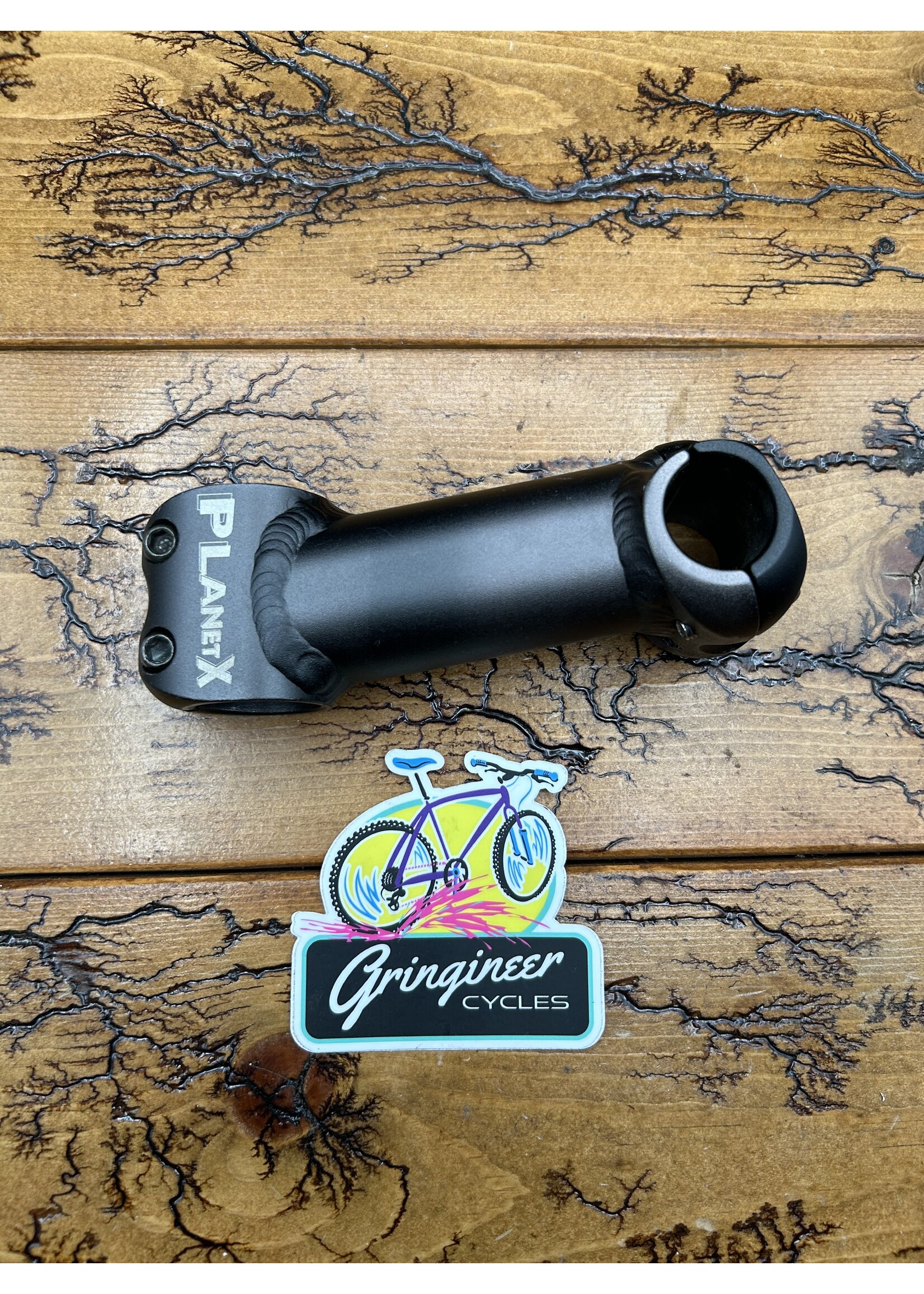 Planet X Planet X 105mm 1 1/8 25.4mm Black Threadless Stem