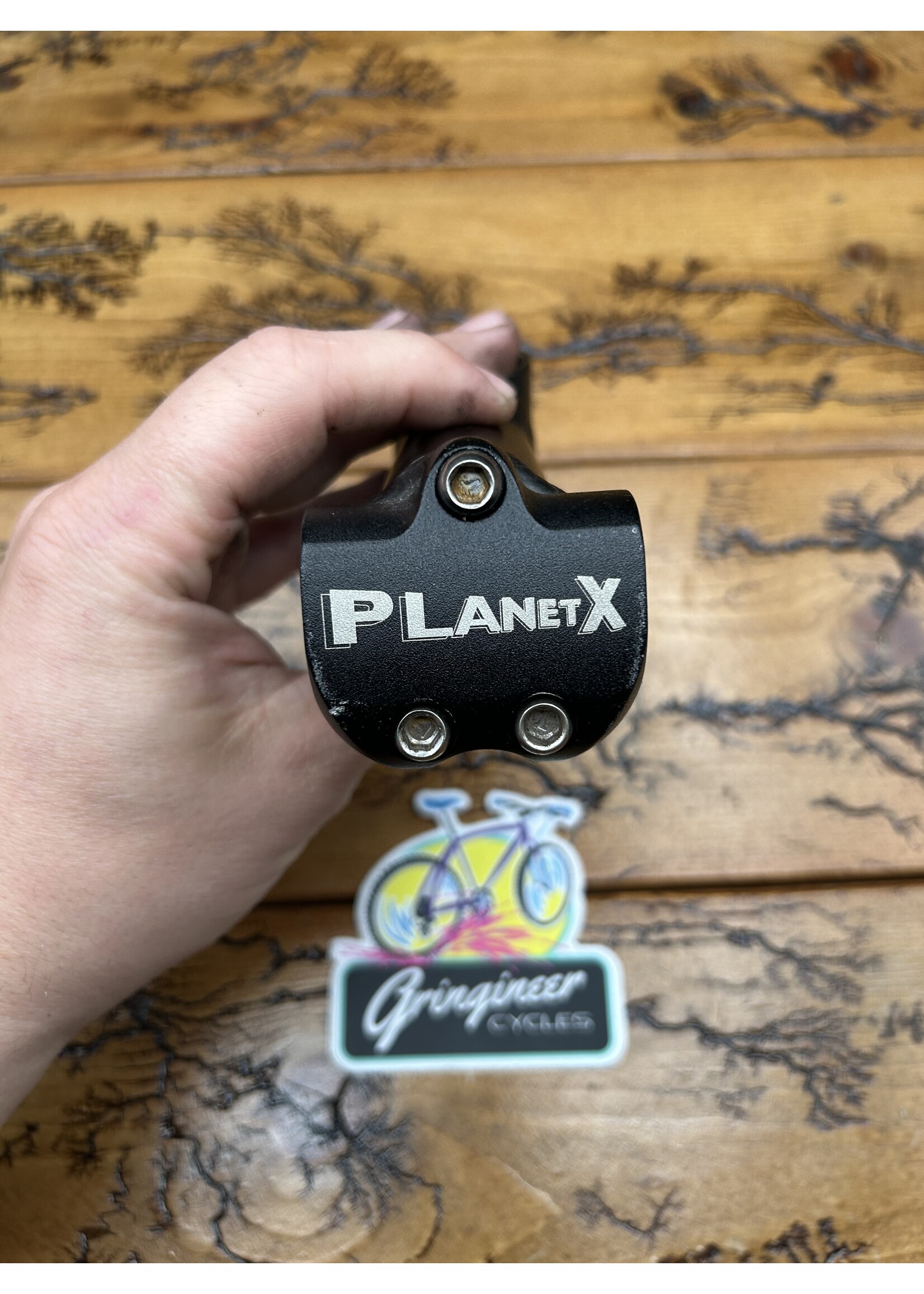 Planet X Planet X 105mm 1 1/8 25.4mm Black Threadless Stem