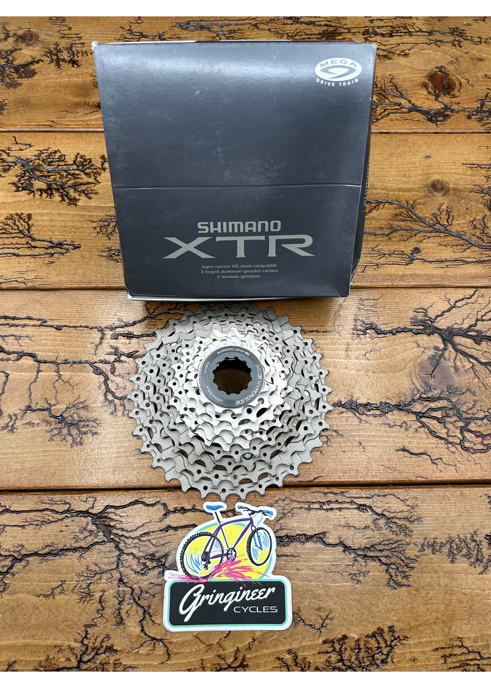 SHIMANO Shimano XTR CS-M953 12-34 9 Speed Cassette NOS