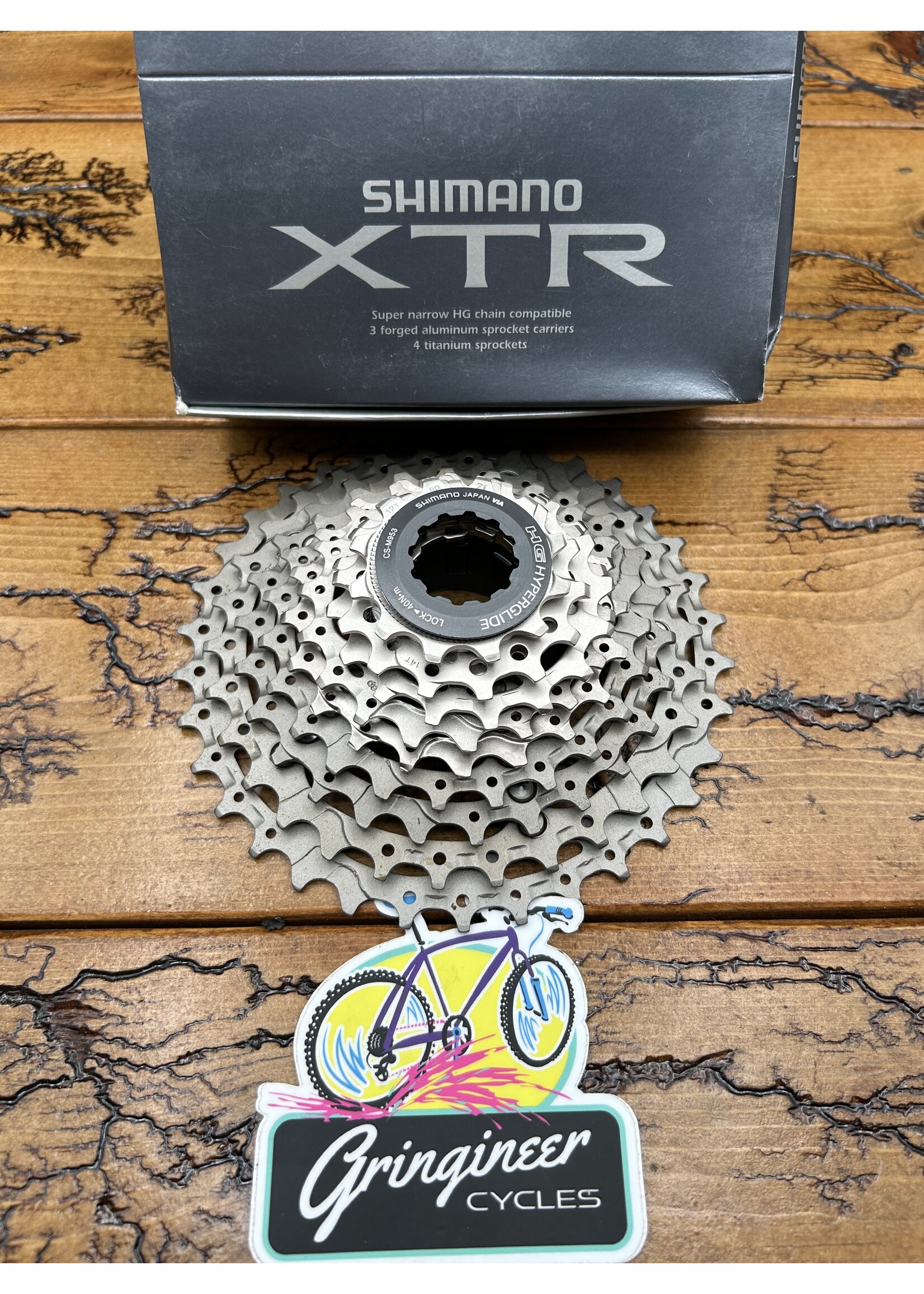 SHIMANO Shimano XTR CS-M953 12-34 9 Speed Cassette NOS