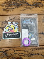 Speed Metal Racing Speed Metal Racing Components Compact Hyperglide Lock Ring Purple NOS