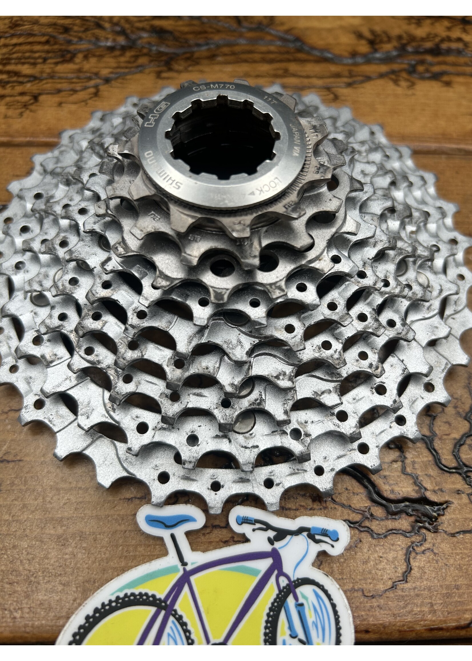 SHIMANO Shimano Deore XT CS-M770 11-34 9 Speed Cassette