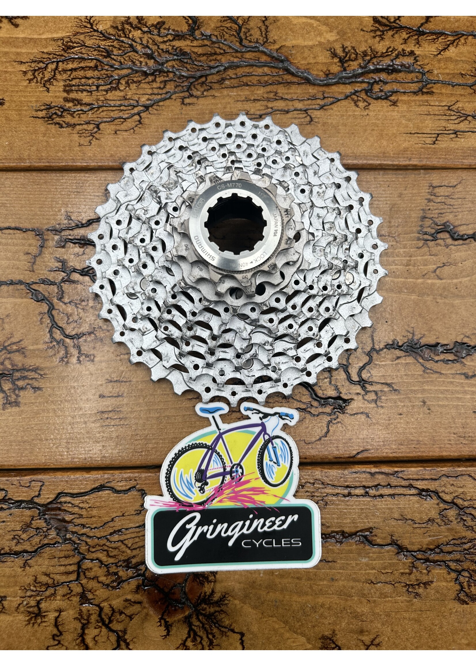 SHIMANO Shimano Deore XT CS-M770 11-34 9 Speed Cassette