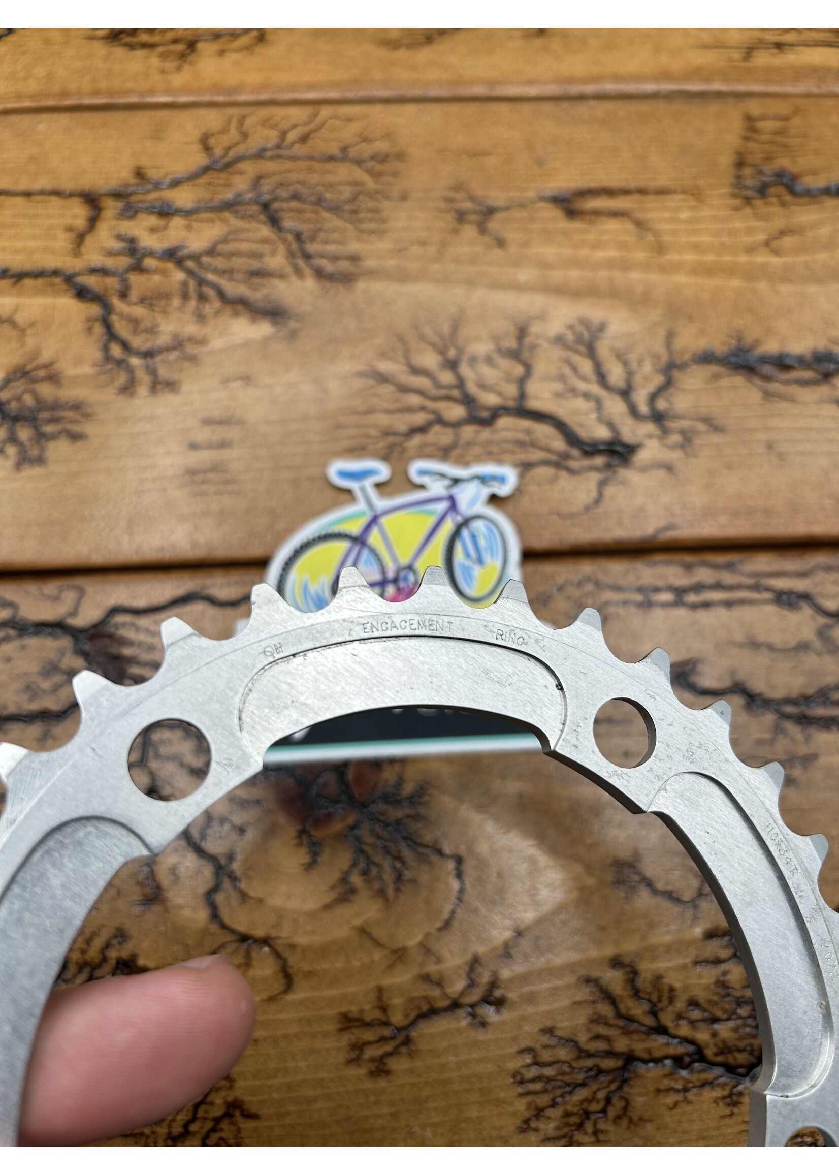 QBP QBP Engagement Ring 110 BCD 34 Tooth Chainring