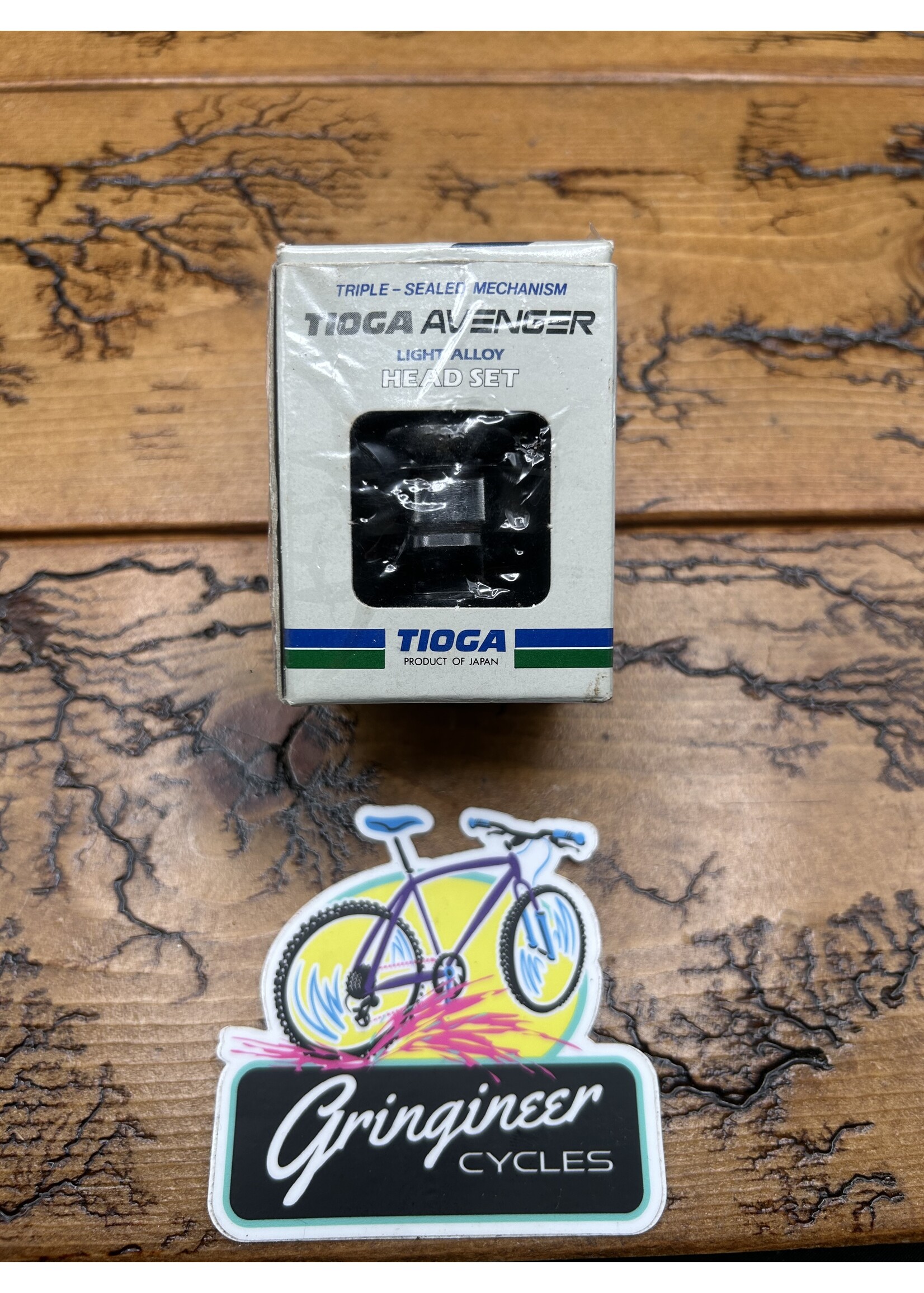 Tioga Tioga Avenger 1 1/8  Black Threaded Headset NOS