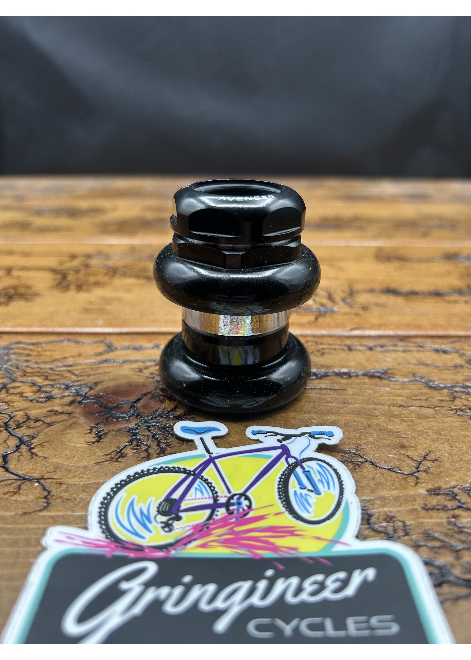 Tioga Tioga Avenger 1 1/8  Black Threaded Headset NOS