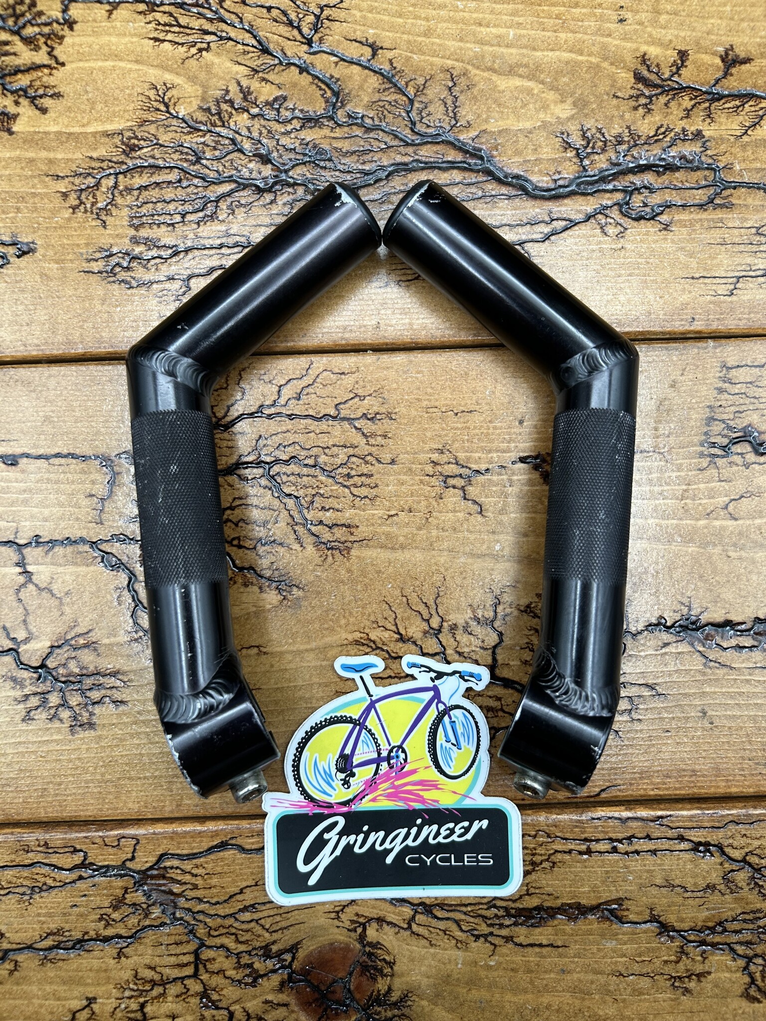 Rallonges De Guidon VTT Vintage Control Tech Control Stix – Argent Anodisé – Années 90 – Lot De 2 – Occasion