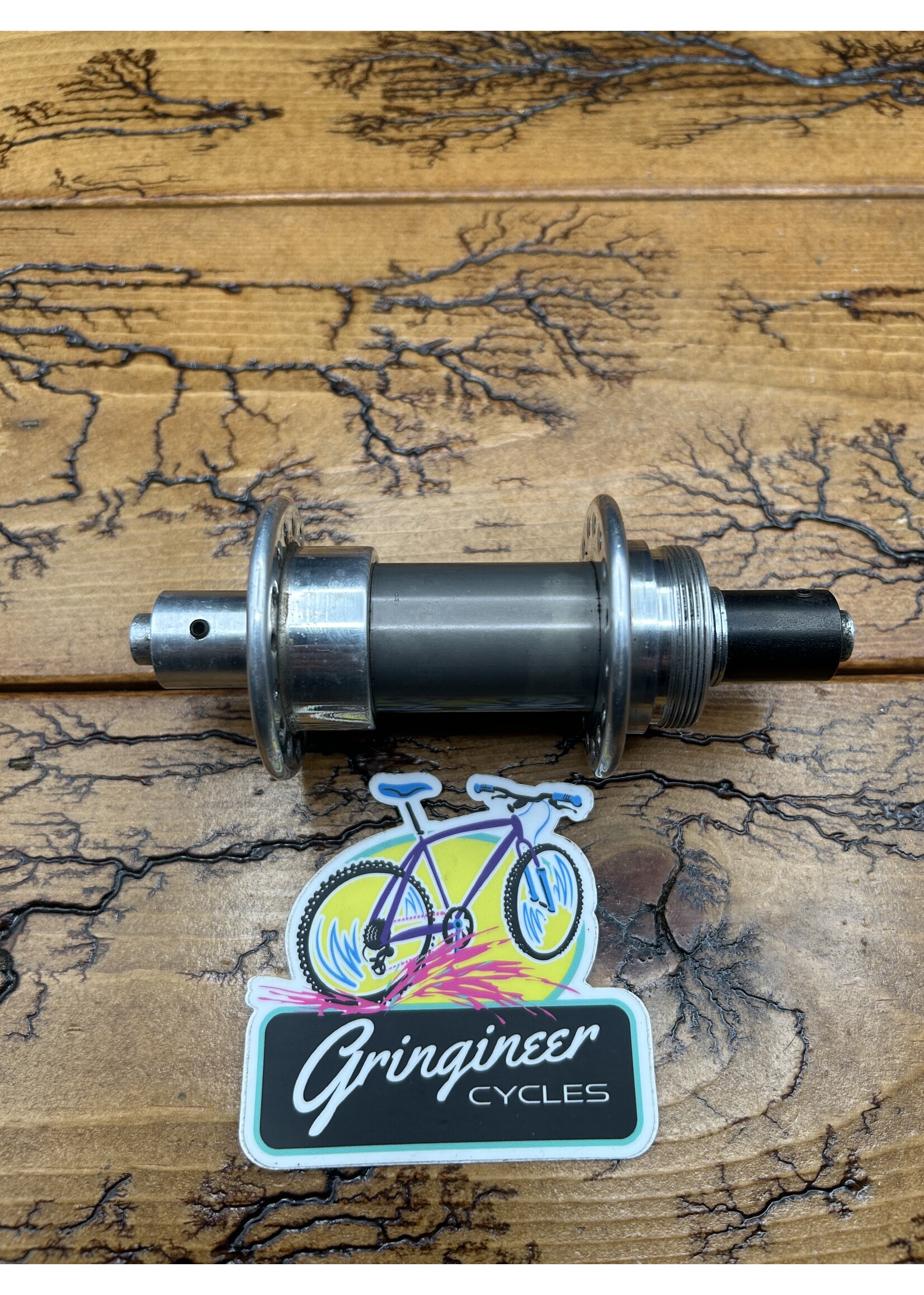 Bullseye Bullseye Silver and Gray 32 Hole 126mm Rear Hub