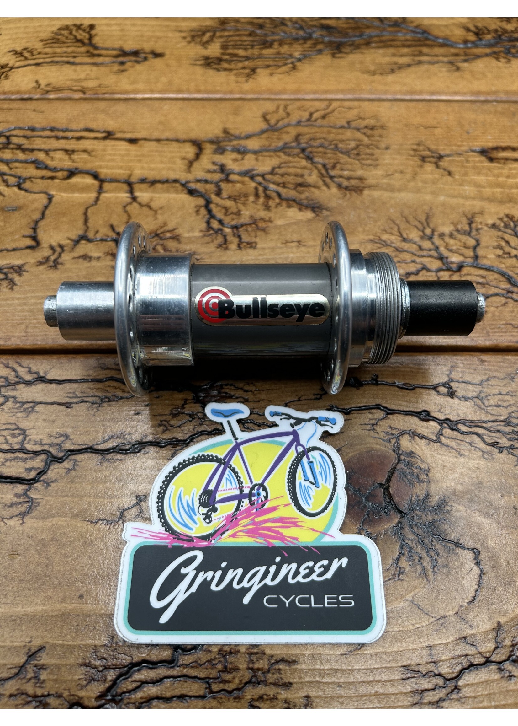 Bullseye Bullseye Silver and Gray 32 Hole 126mm Rear Hub