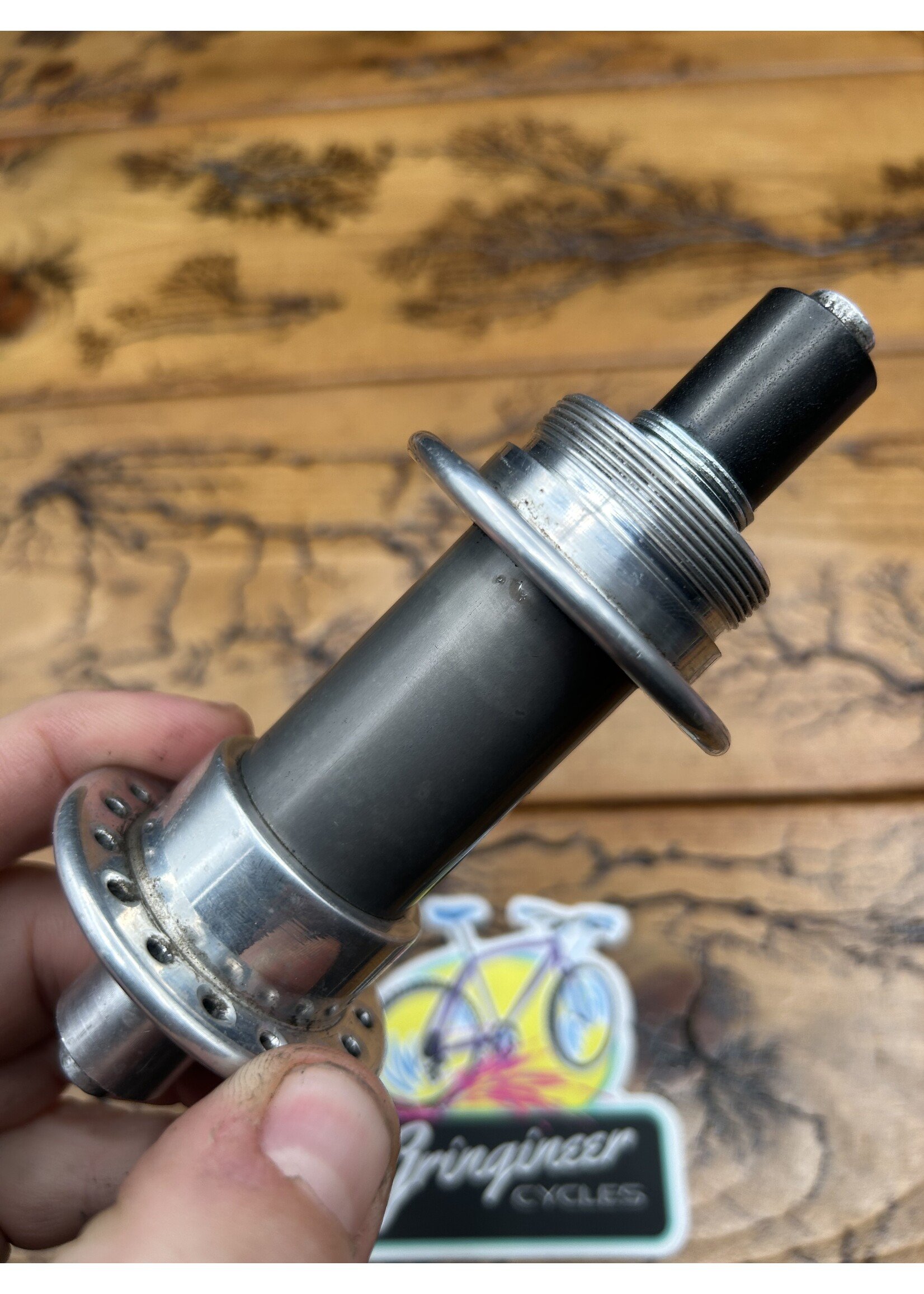 Bullseye Bullseye Silver and Gray 32 Hole 126mm Rear Hub