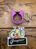 Curve Curve 34.9mm Purple Anodized Seatpost Collar