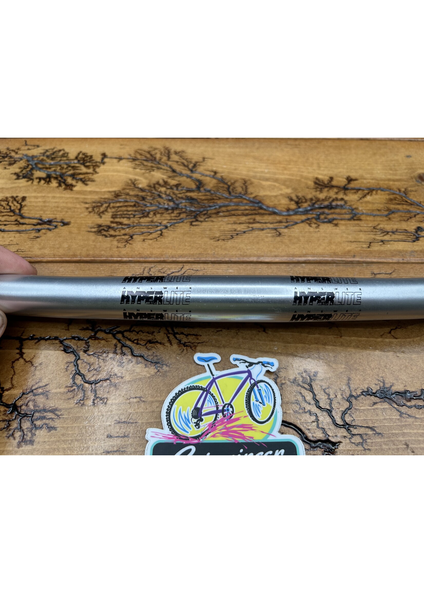 Answer Answer Hyperlite 560mm 5 Degree Silver Handlebar