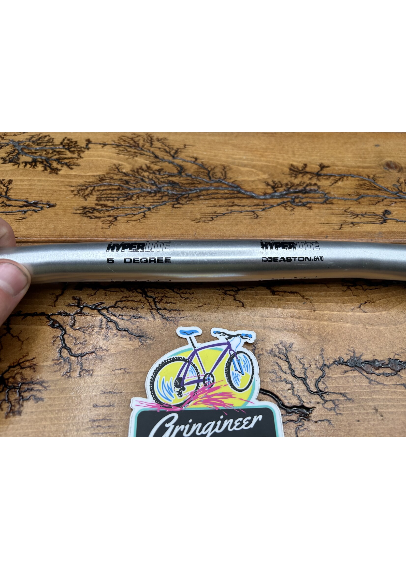 Answer Answer Hyperlite 560mm 5 Degree Silver Handlebar