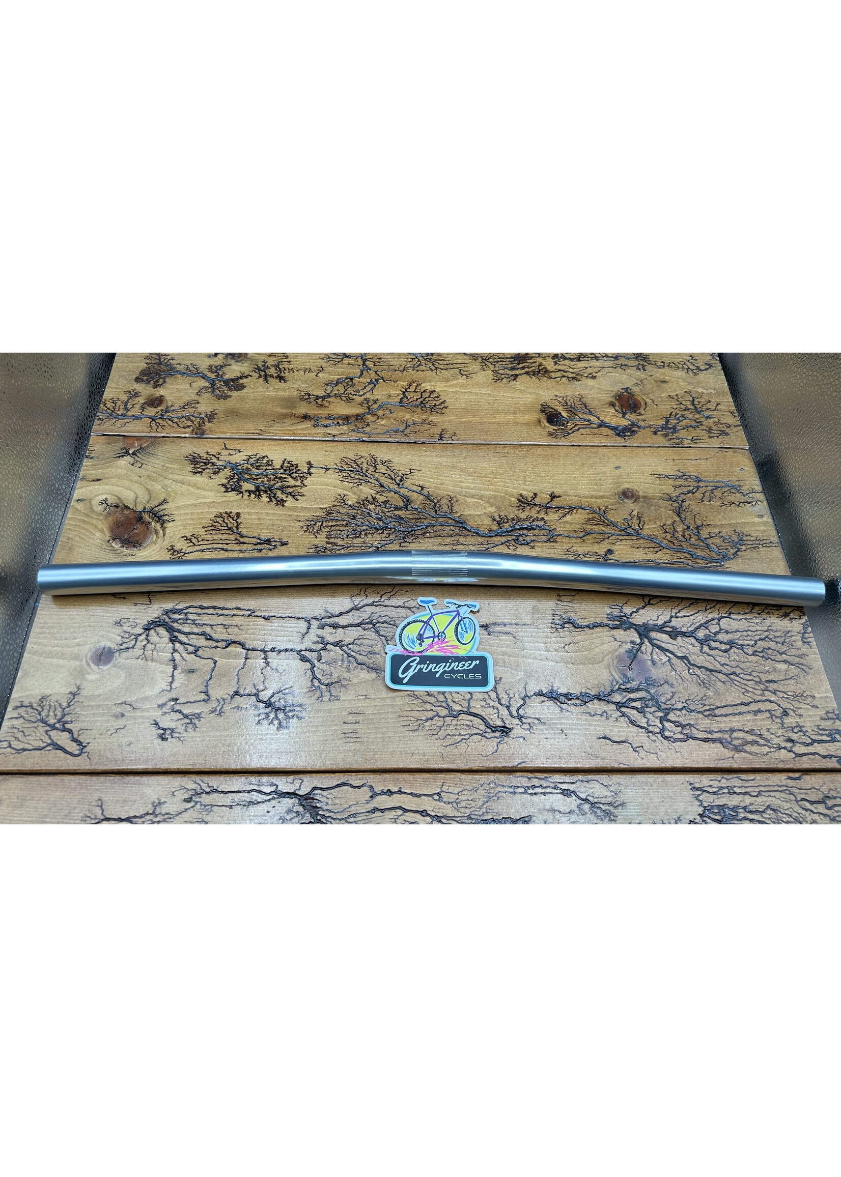 Tioga Tioga DL2001 Triple Butted Silver 560mm 25.4mm Handlebar NOS