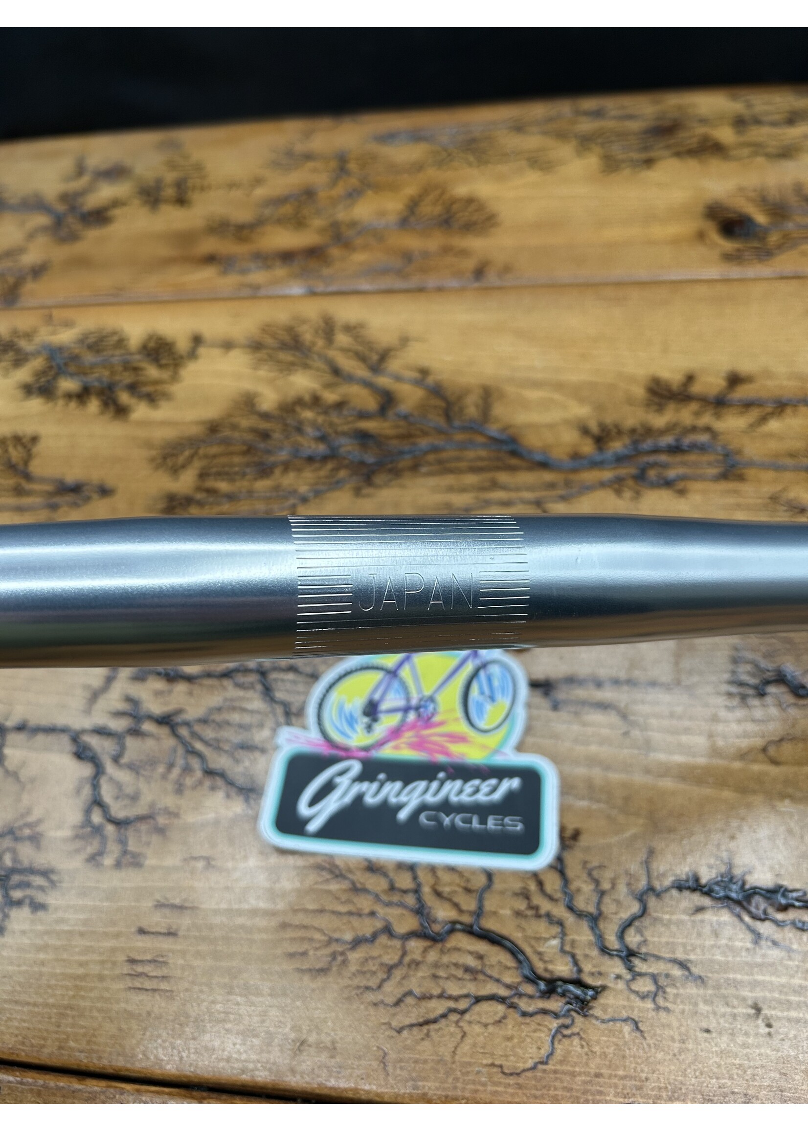 Tioga Tioga DL2001 Triple Butted Silver 560mm 25.4mm Handlebar NOS